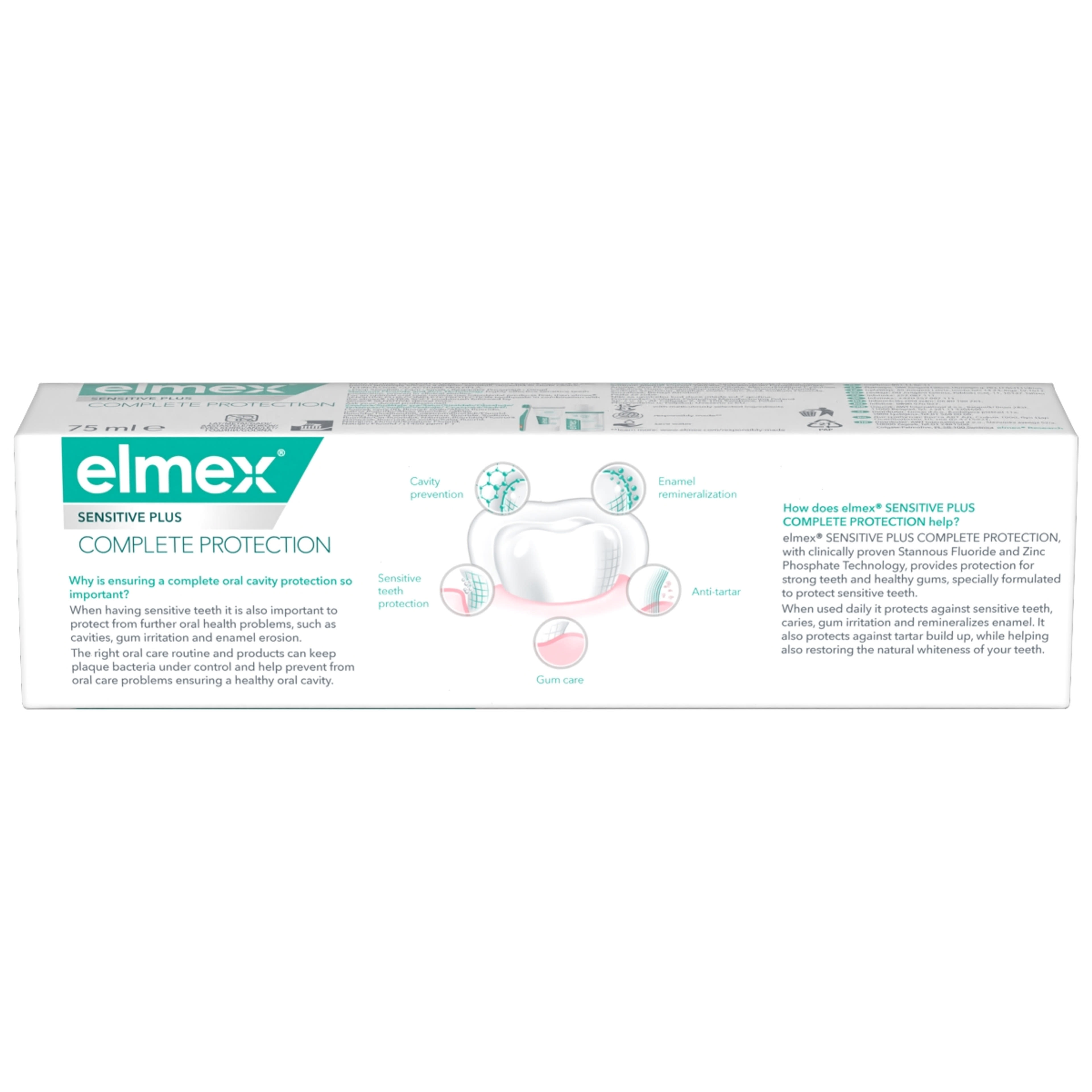 Elmex Sensitive Plus Complete Protection fogkrém - 75 ml-3