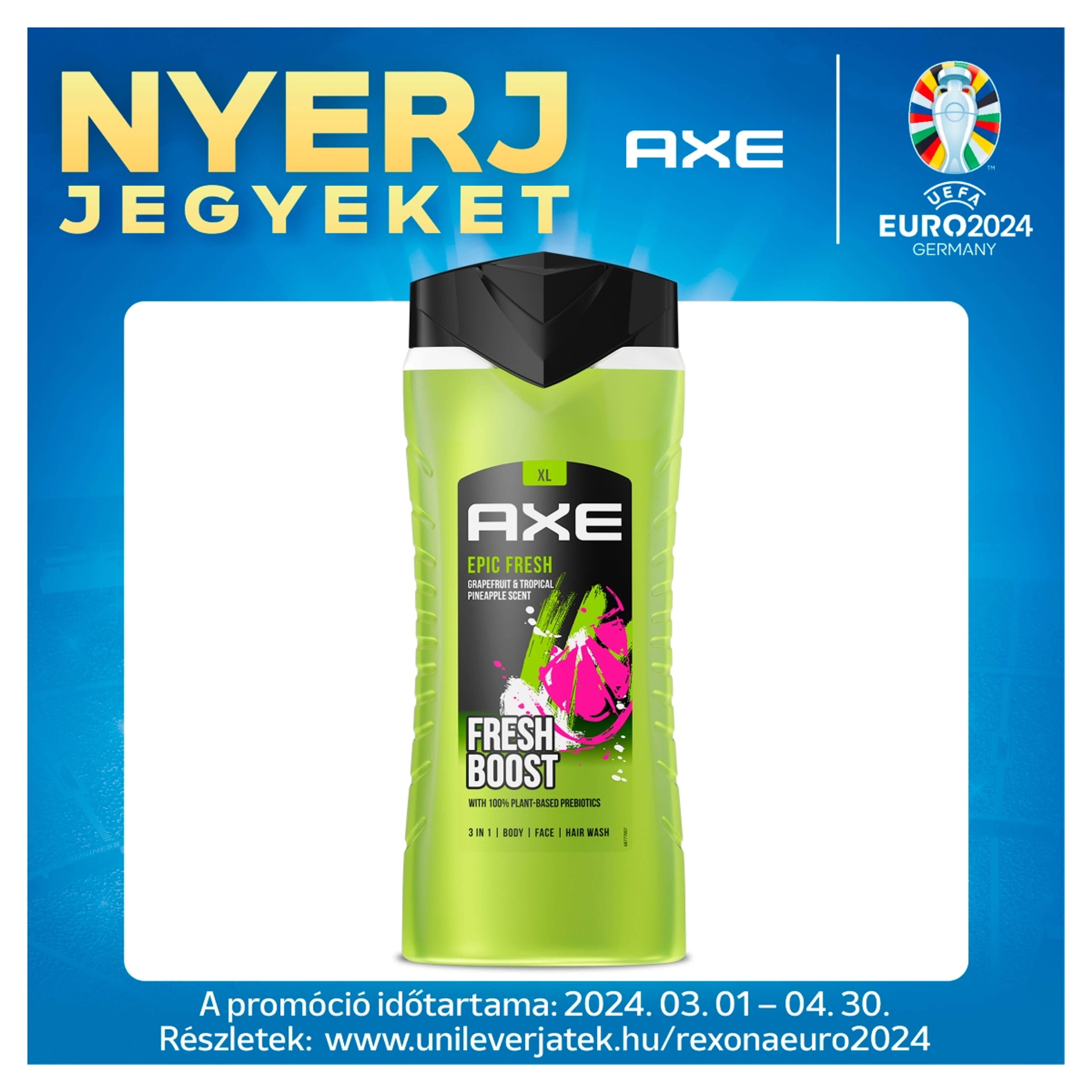 Axe Epic Fresh tusfürdő - 400 ml