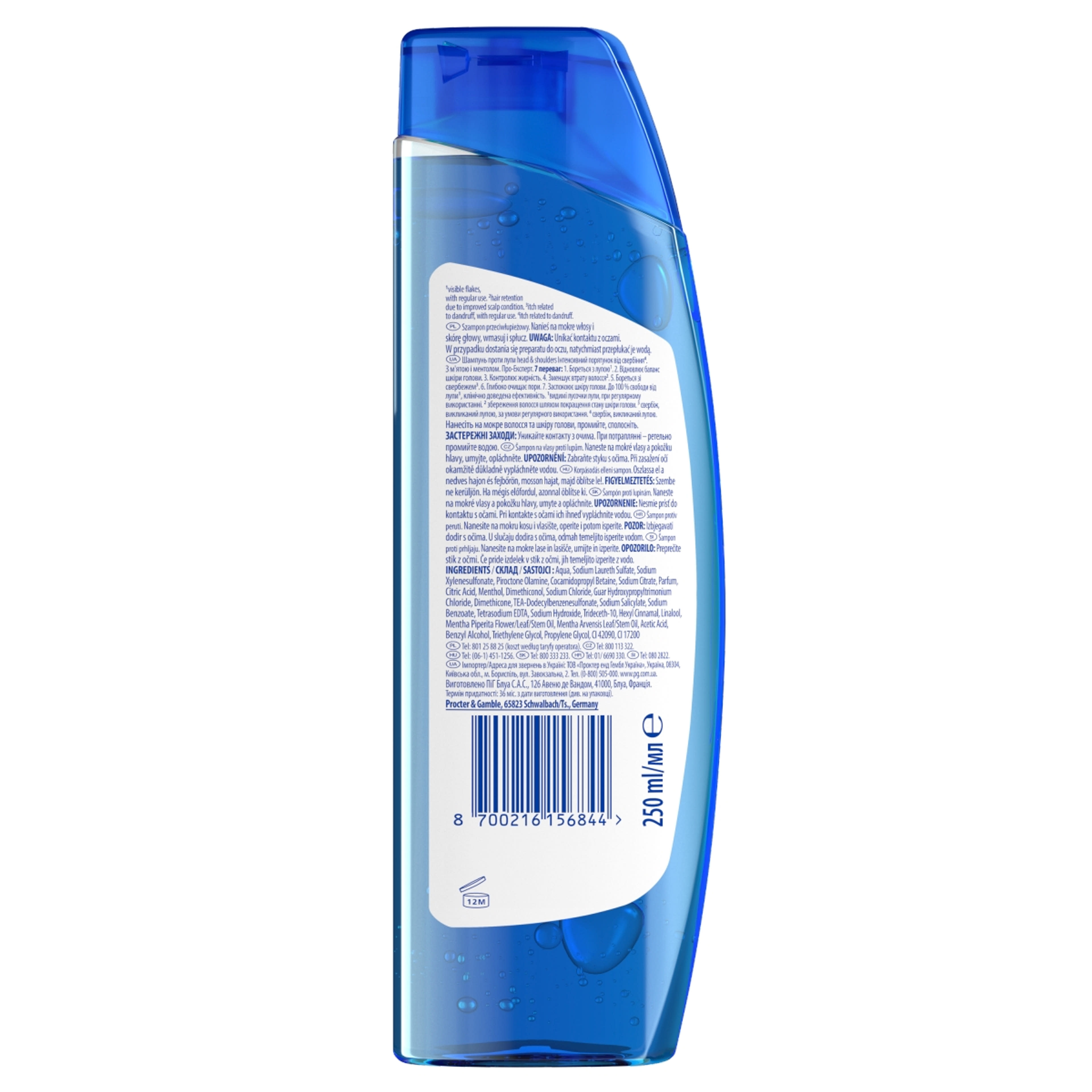 Head & Shoulders Pro Expert 7 viszketés és korpásodás elleni sampon - 250 ml-2