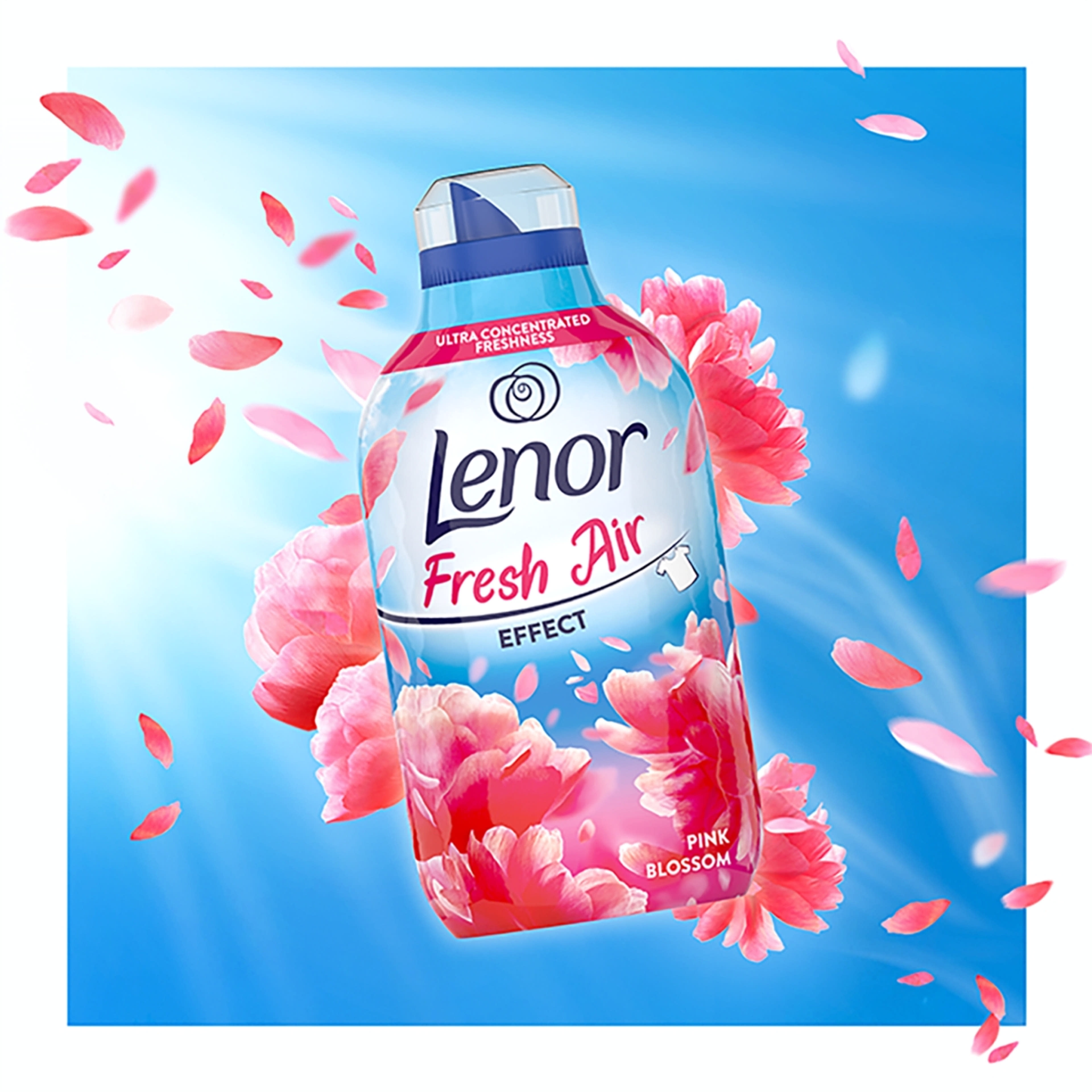 Lenor Fresh Air Effect Pink Blossom öblítő 33 mosáshoz - 462 ml-2