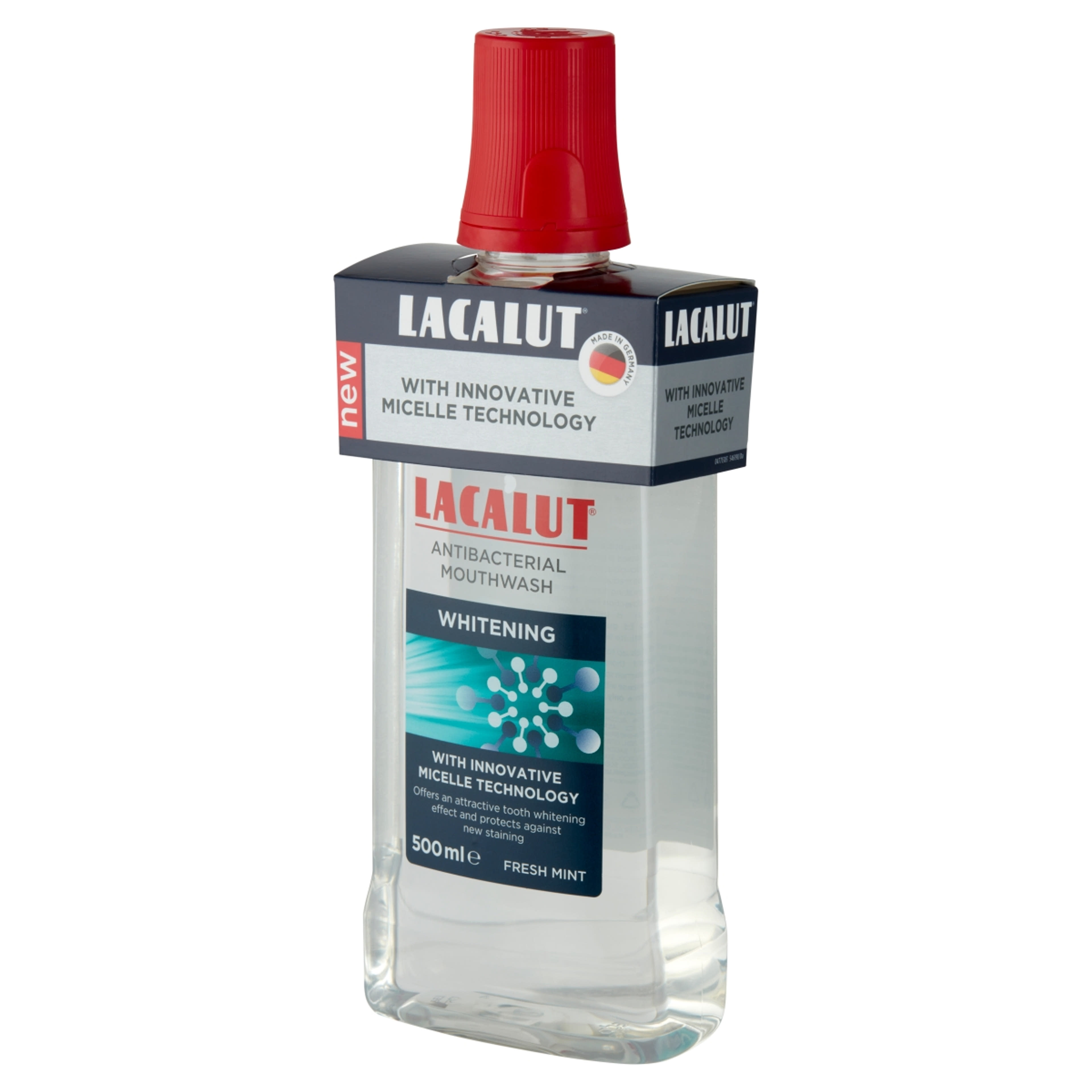 Lacalut Whitening antibakteriális szájvíz - 500 ml-3