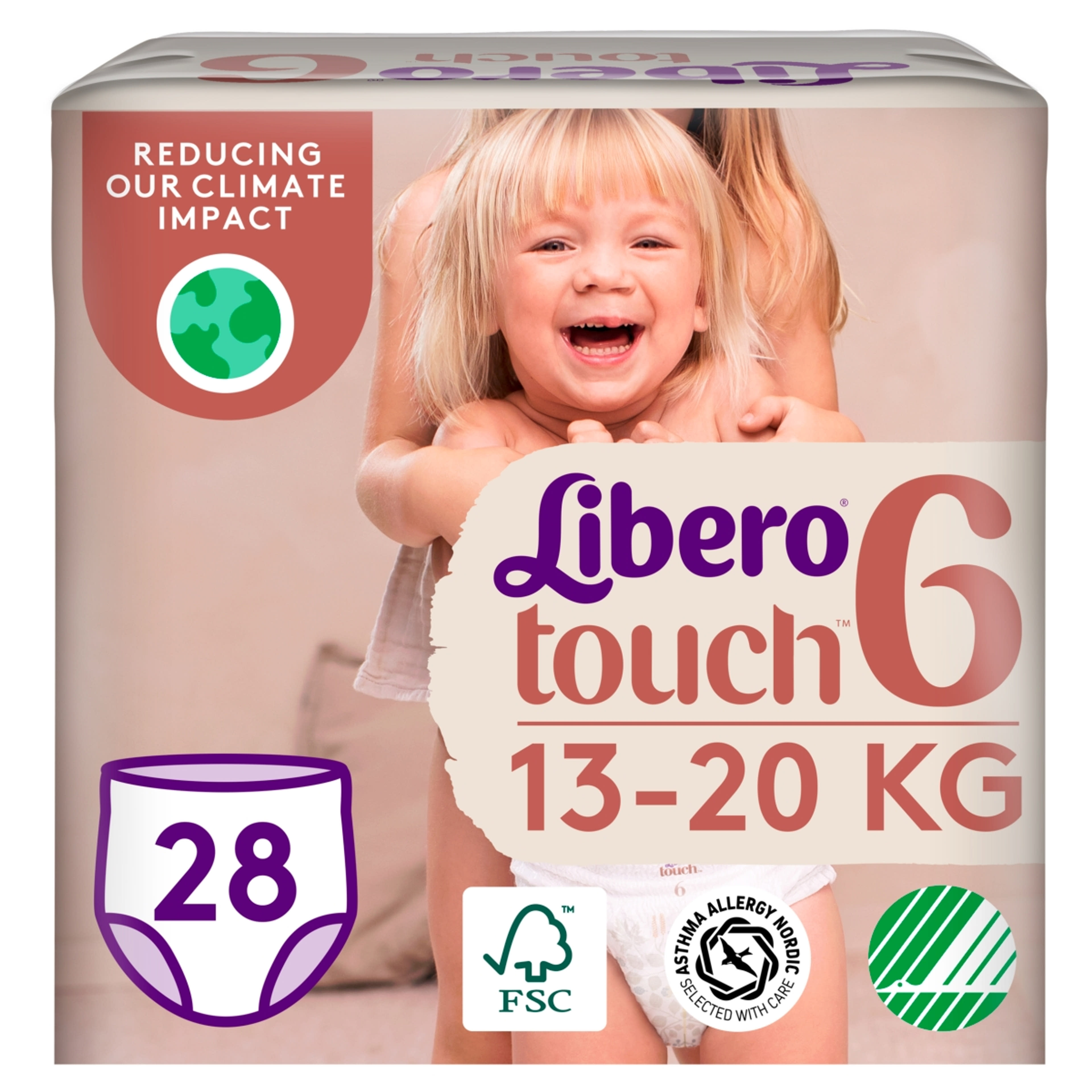 Libero Touch bugyipelenka 6-os 13-20 kg - 28 db-5