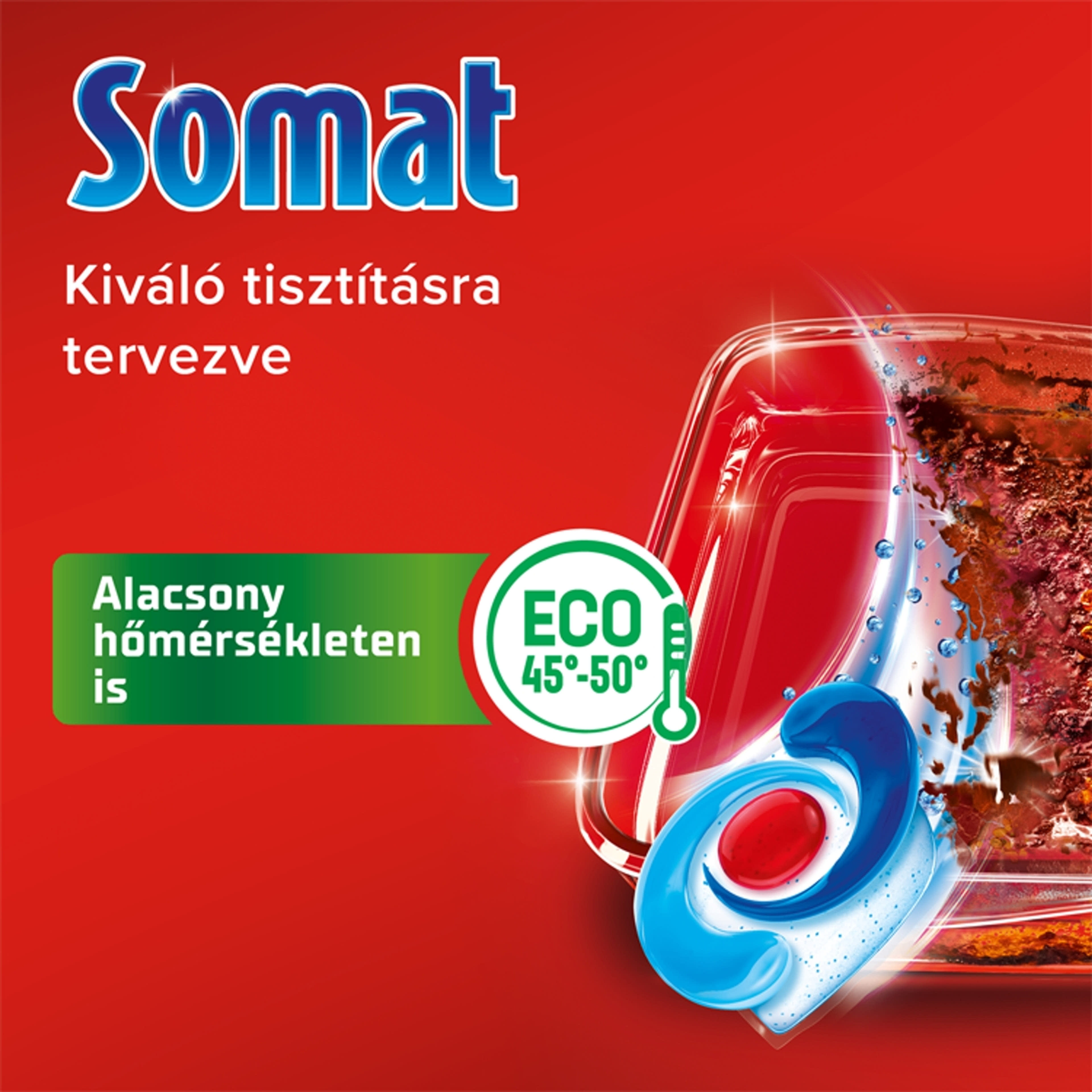 Somat Excellence gépi mosogatószer kapszula - 48 db-2