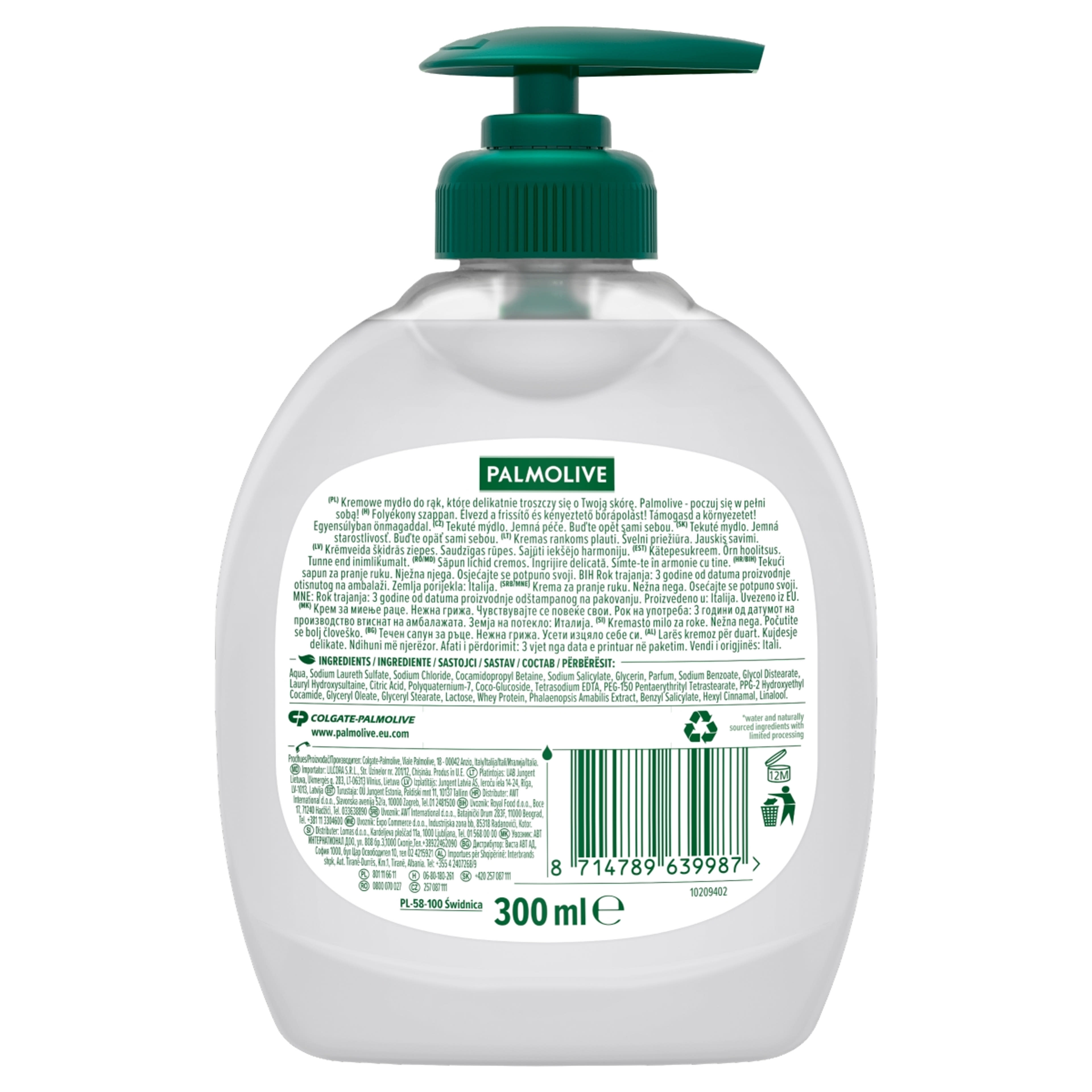 Palmolive Naturals Milk & Orchid folyékony szappan - 300 ml-3