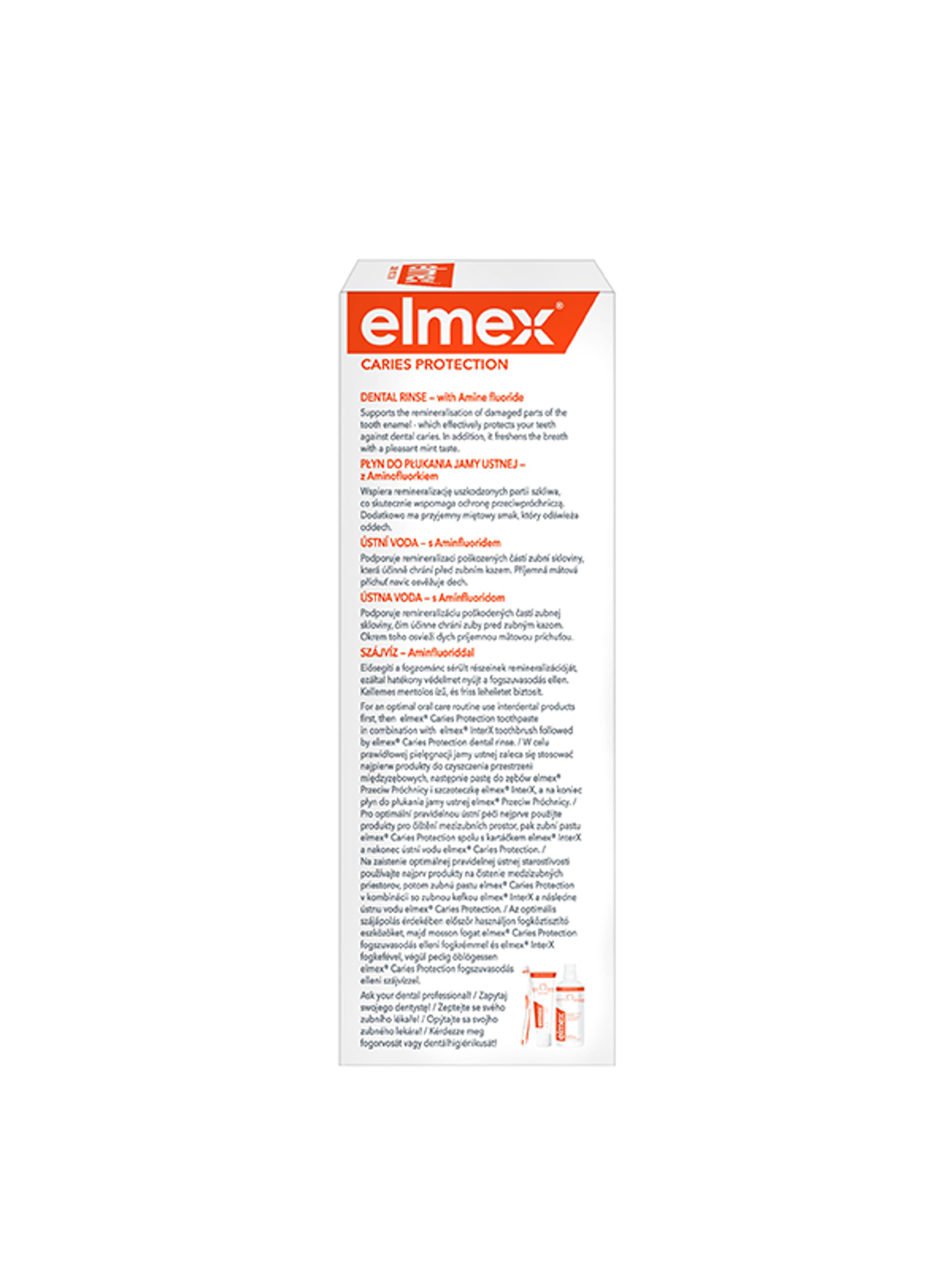 Elmex Caries fogszuvasodás elleni szájvíz - 400 ml-11
