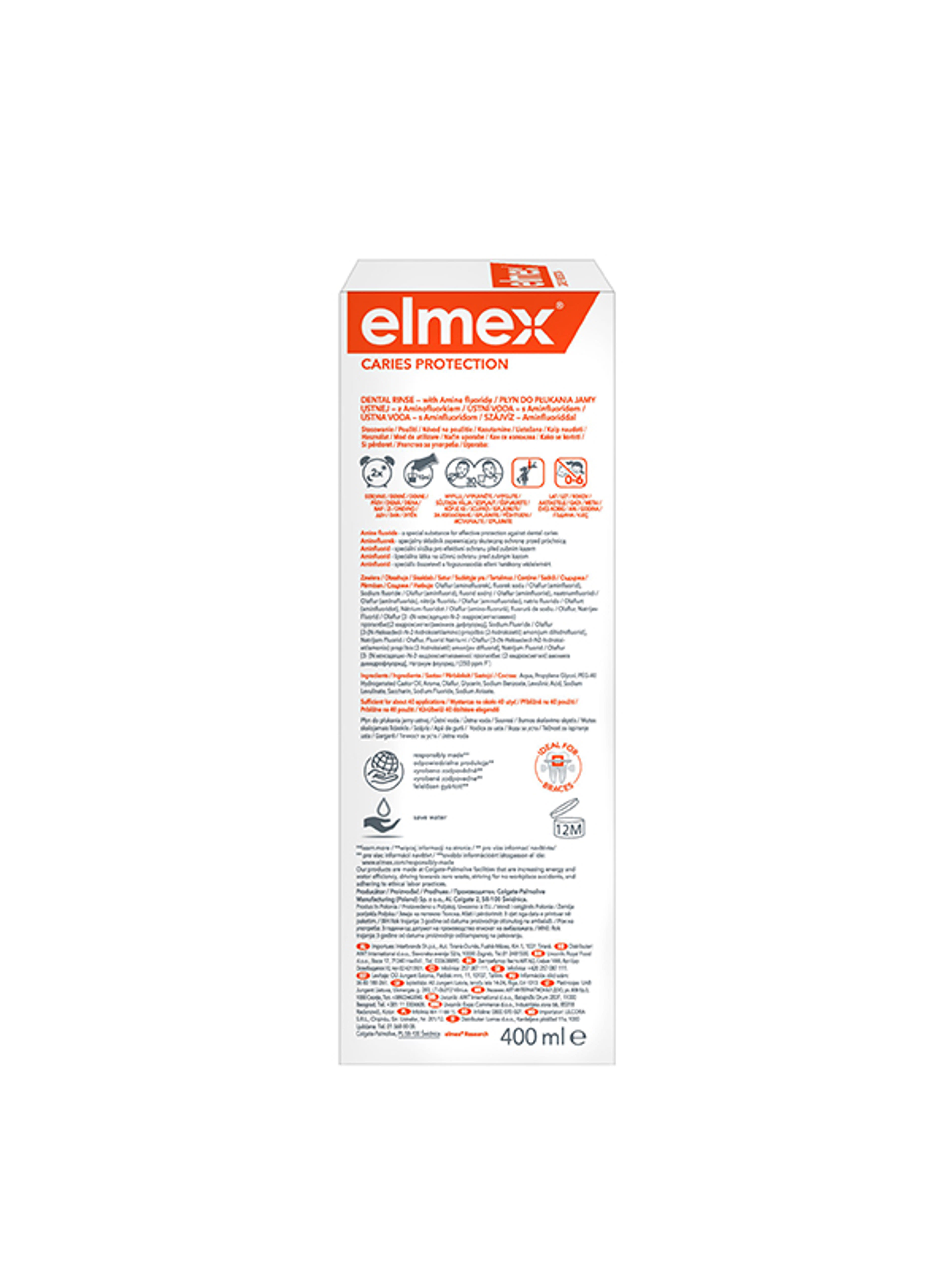 Elmex Caries fogszuvasodás elleni szájvíz - 400 ml-12