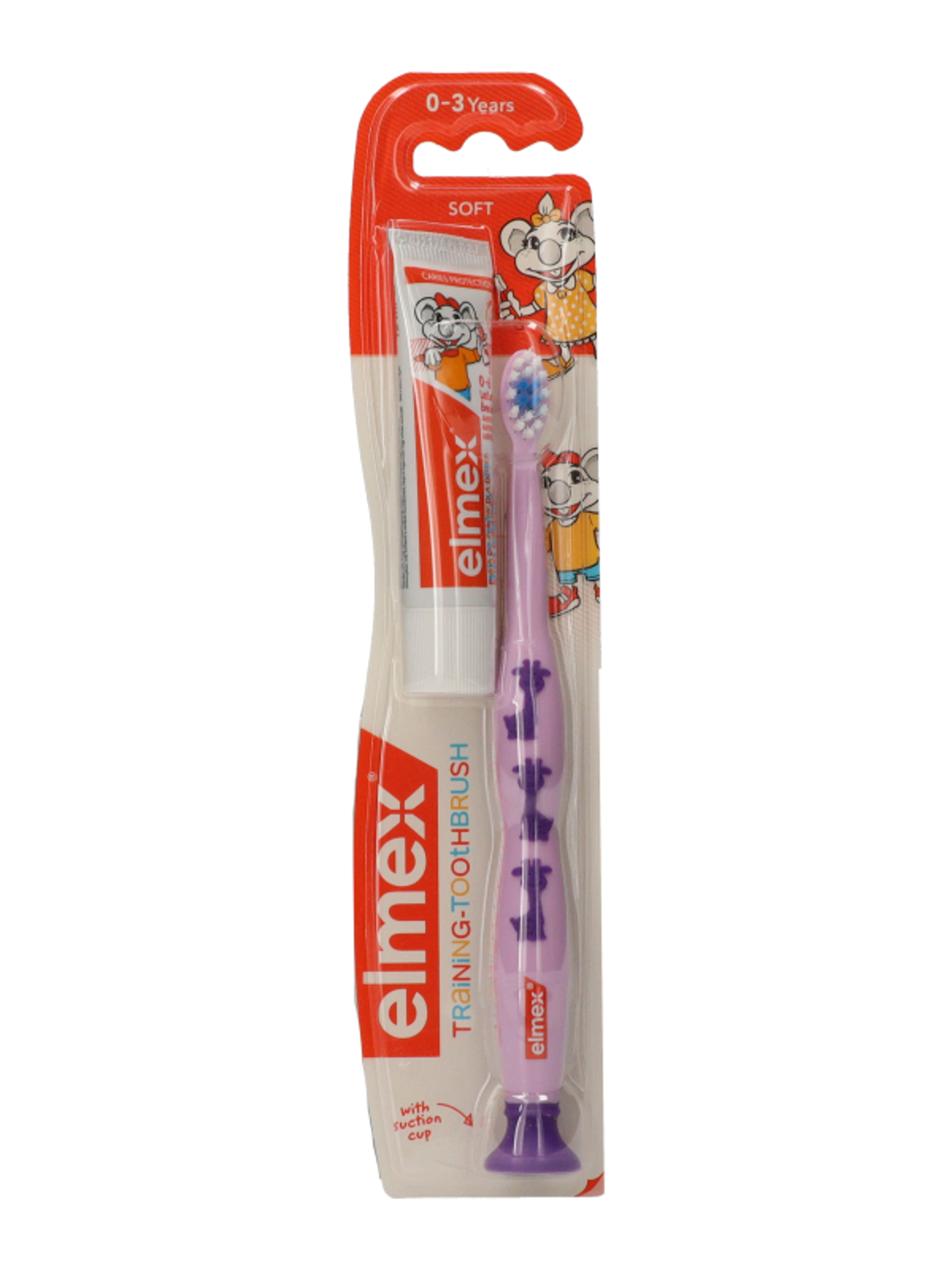 Elmex fogkefe és fogkrém 0-3 éves kor között - 1 db-2