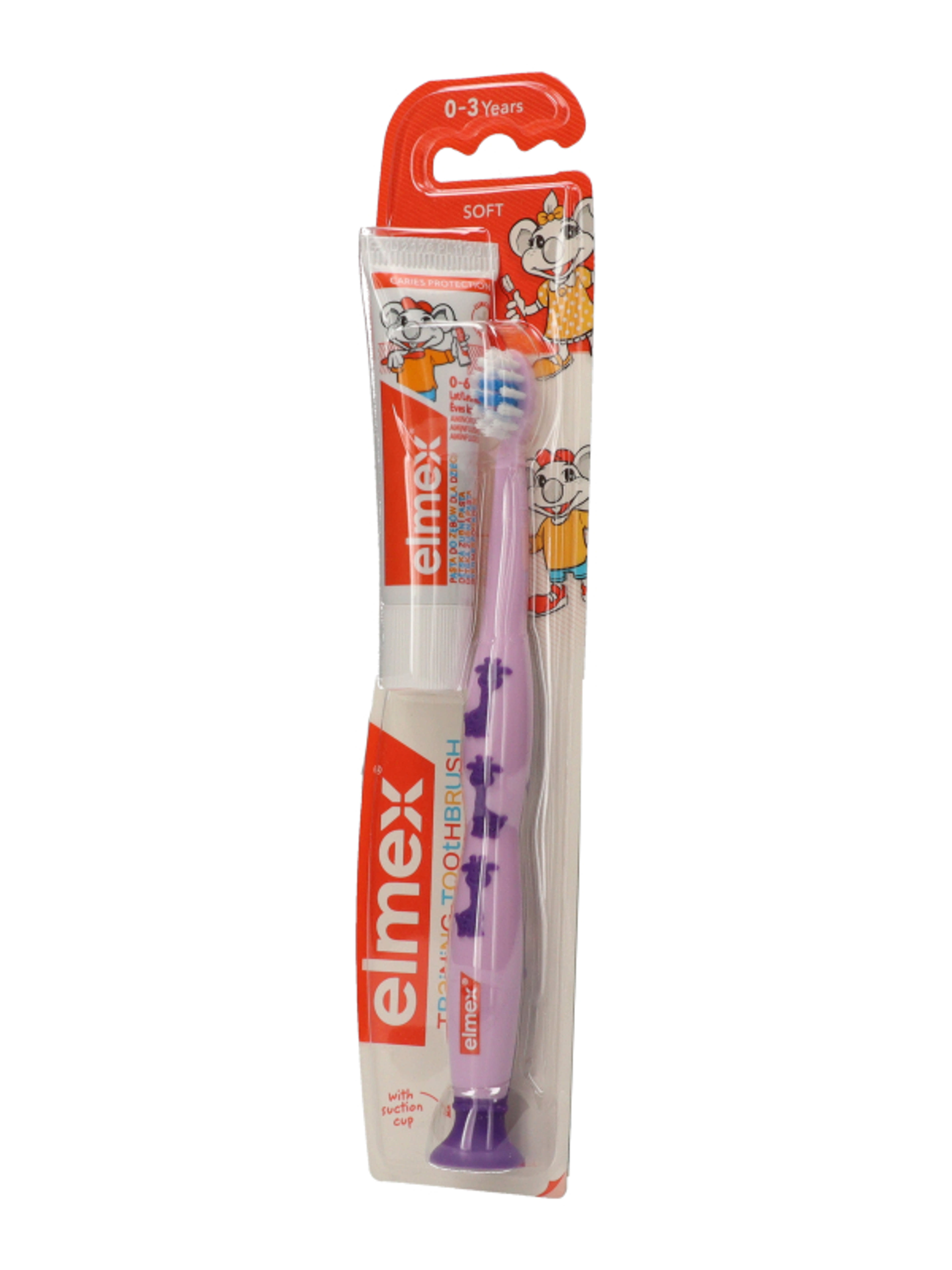 Elmex fogkefe és fogkrém 0-3 éves kor között - 1 db-3