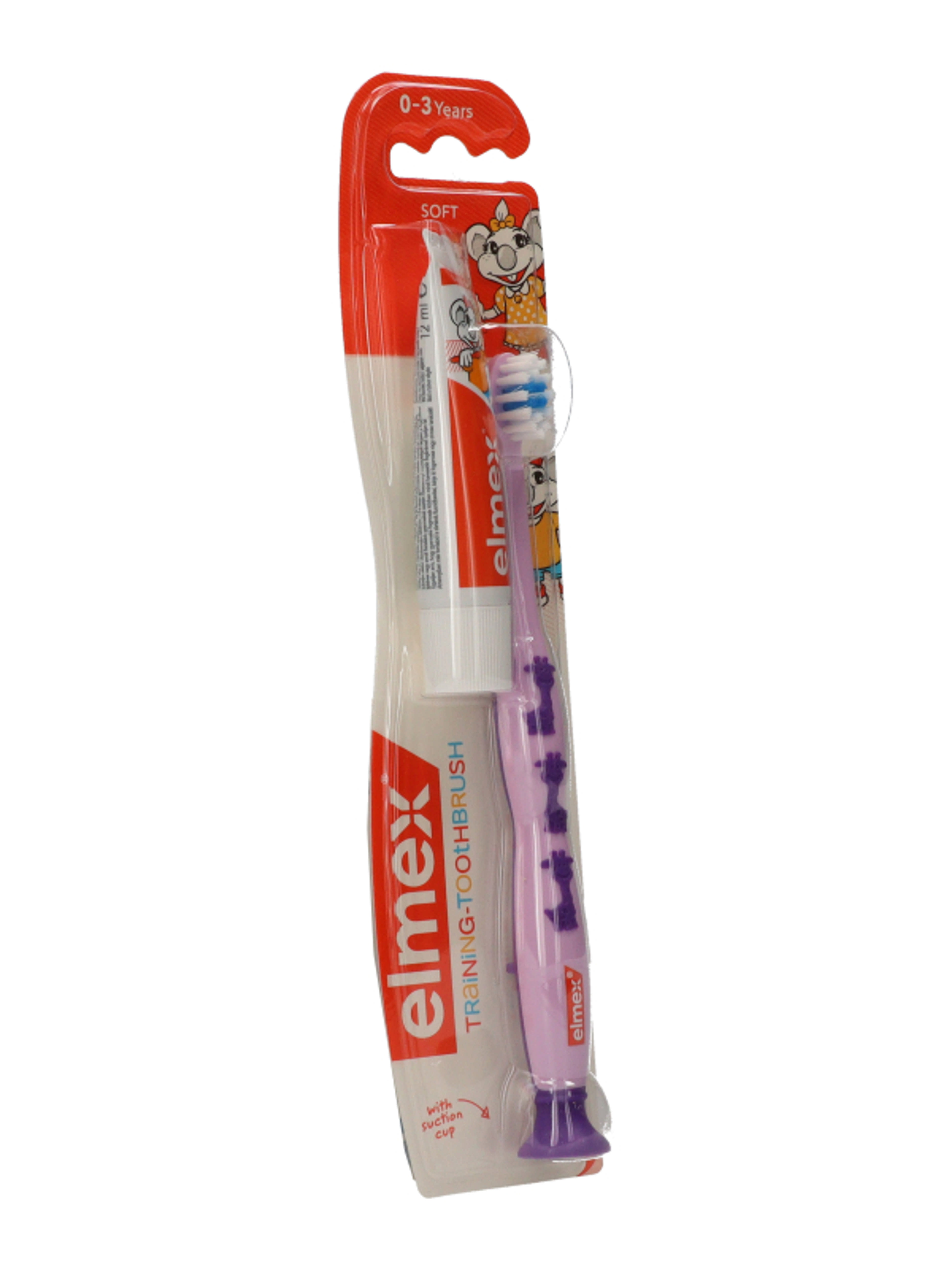 Elmex fogkefe és fogkrém 0-3 éves kor között - 1 db-4