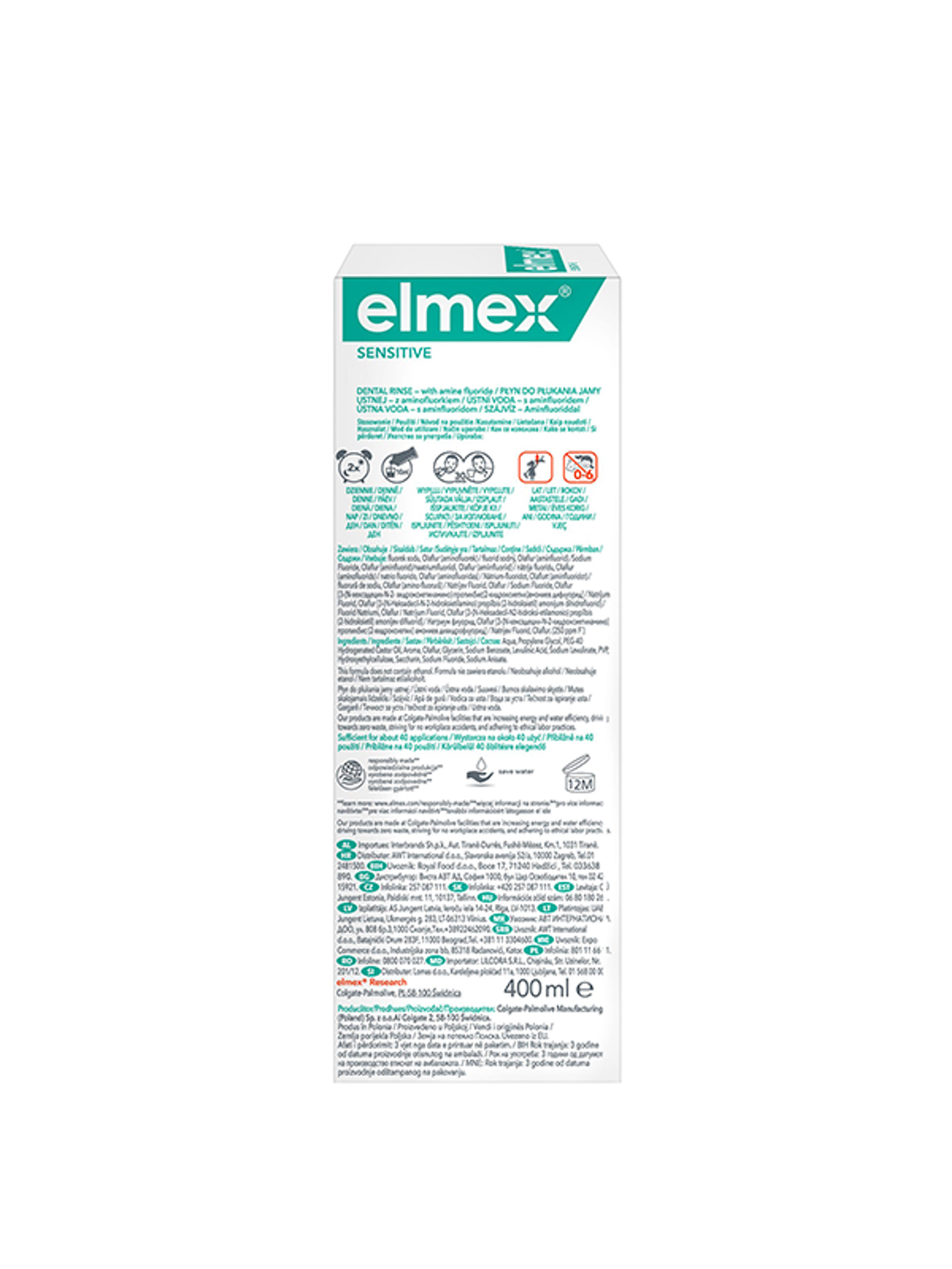 Elmex Sensitive szájvíz - 400 ml-9