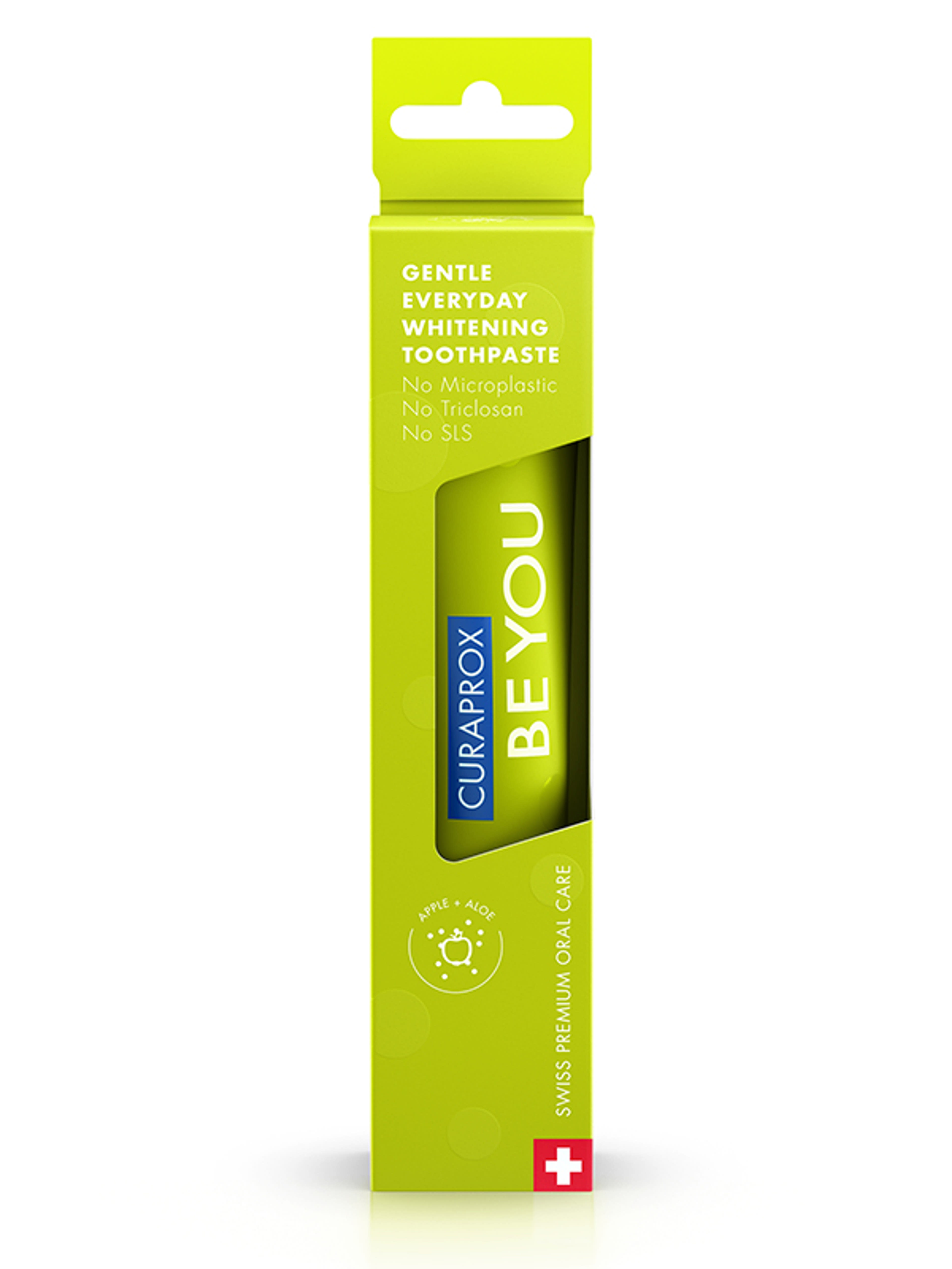 Curaprox Be You fogkrém fogfehérítő enzimekkel aloe vera ízesítéssel - 60 ml-2
