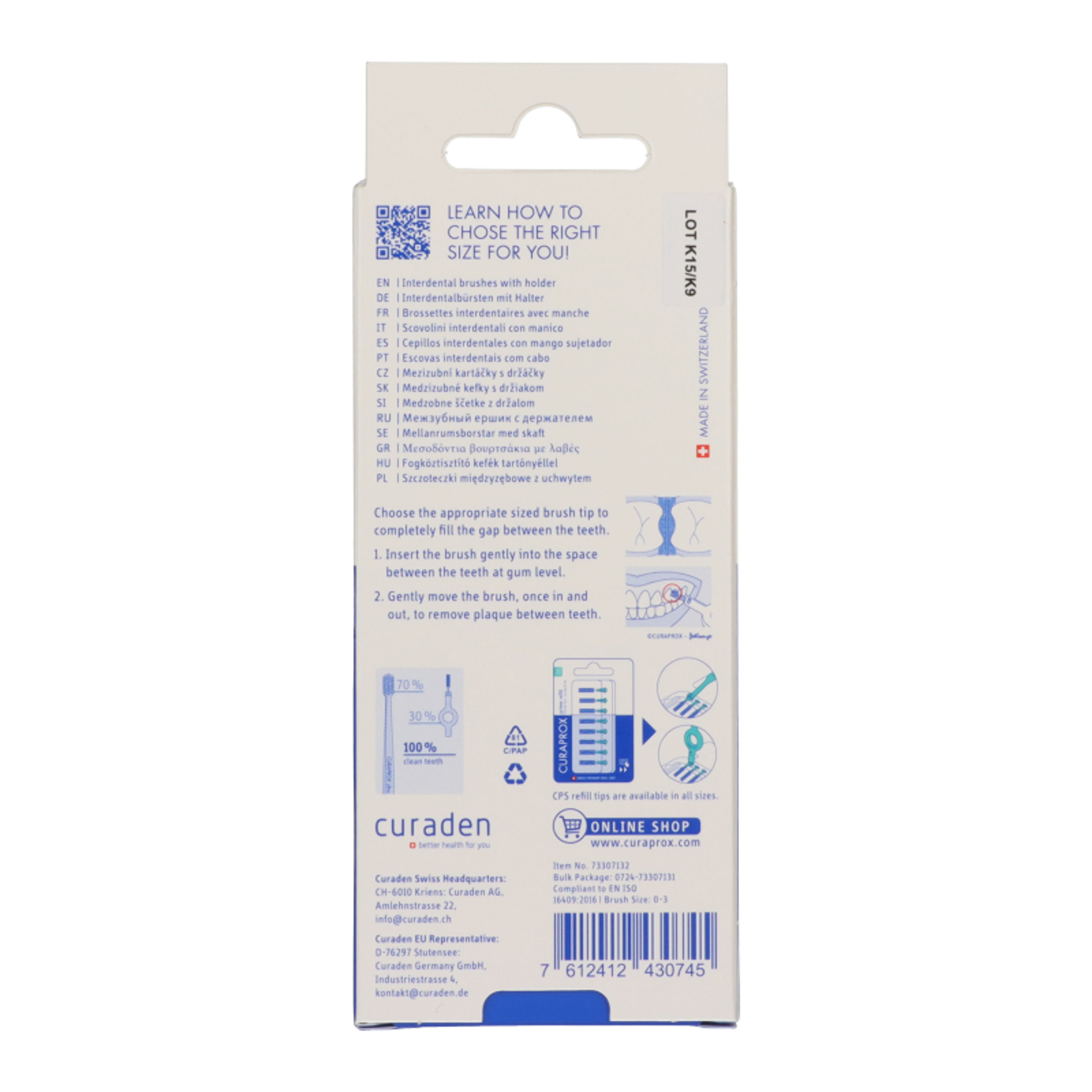 Curaprox Prime Start fogköztisztító /09 - 5 db-2
