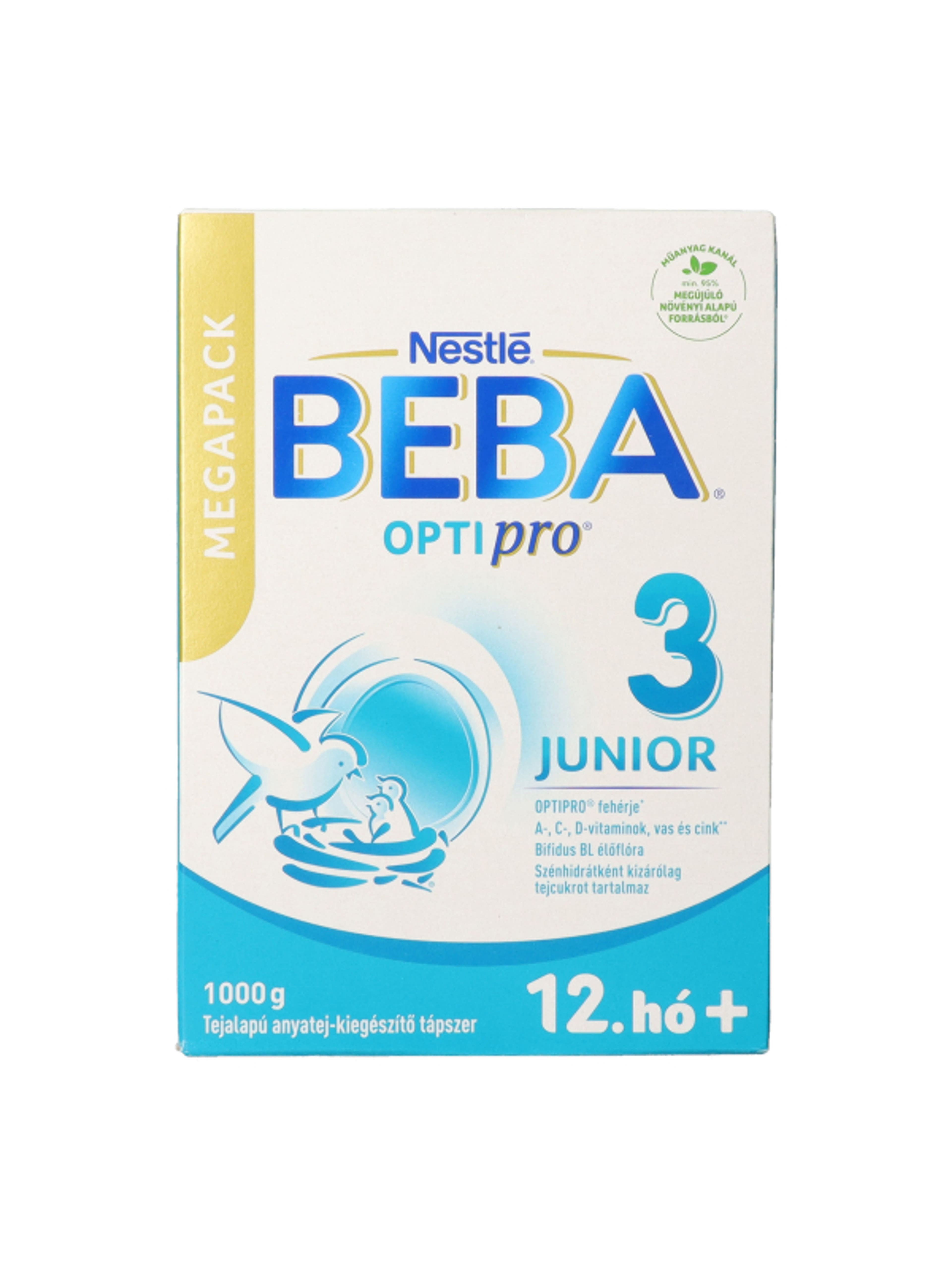 Beba Optipro 3 Junior tejalapú anyatej-kiegészítő tápszer 12. hónapos kortól - 1000 g-3