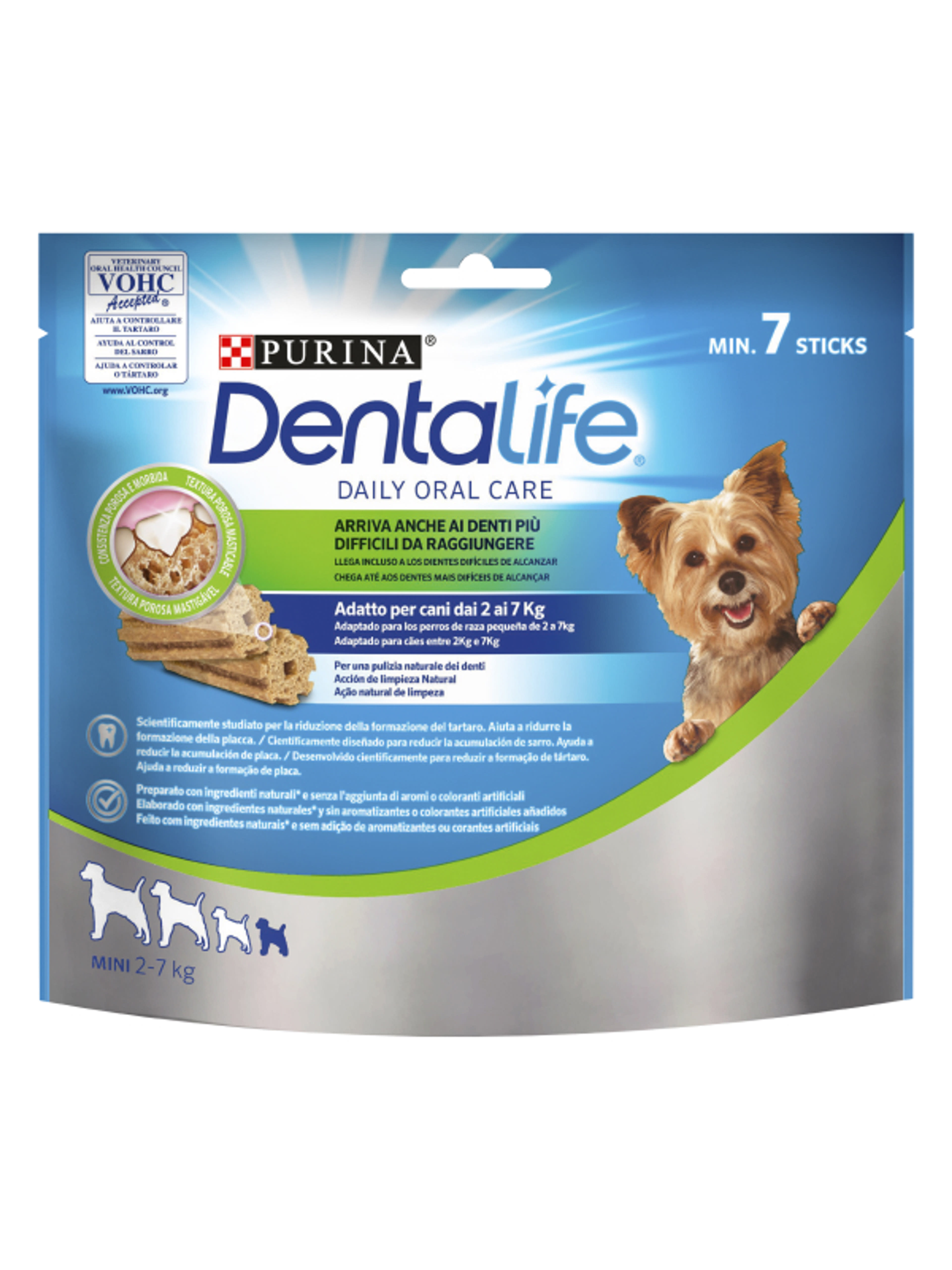 Dentalife Exra Small jutalomfalat kutyáknak 69 g - 7 db-3