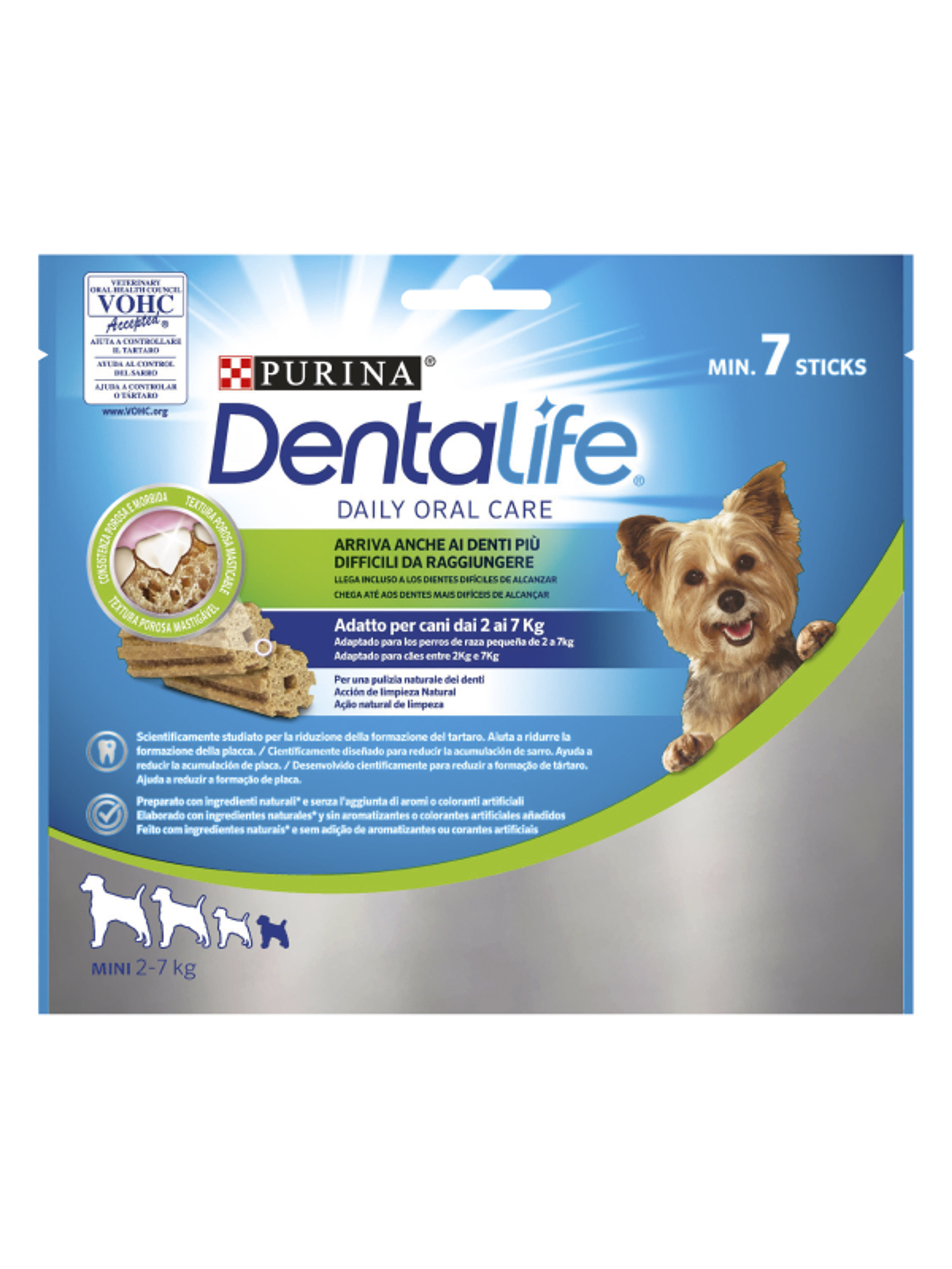 Dentalife Exra Small jutalomfalat kutyáknak 69 g - 7 db-2