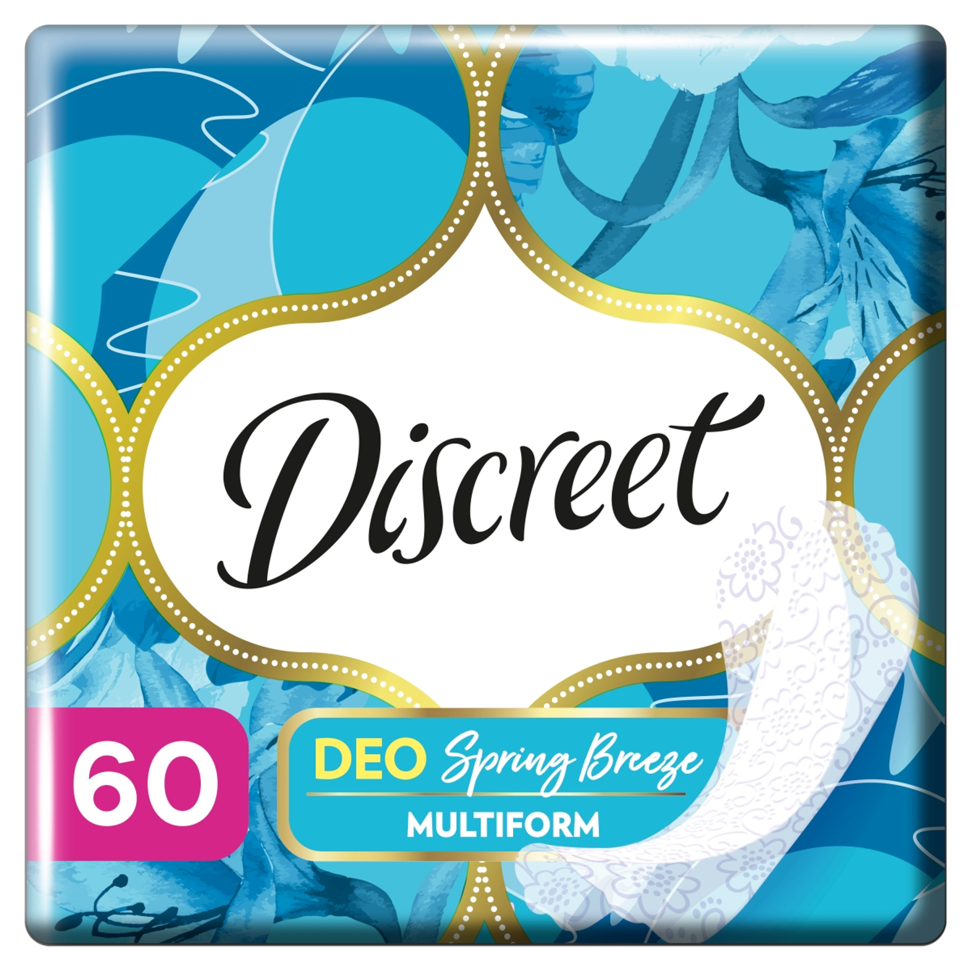 Discreet  Multiform Spring Breeze Tisztasági Betétek x60-9