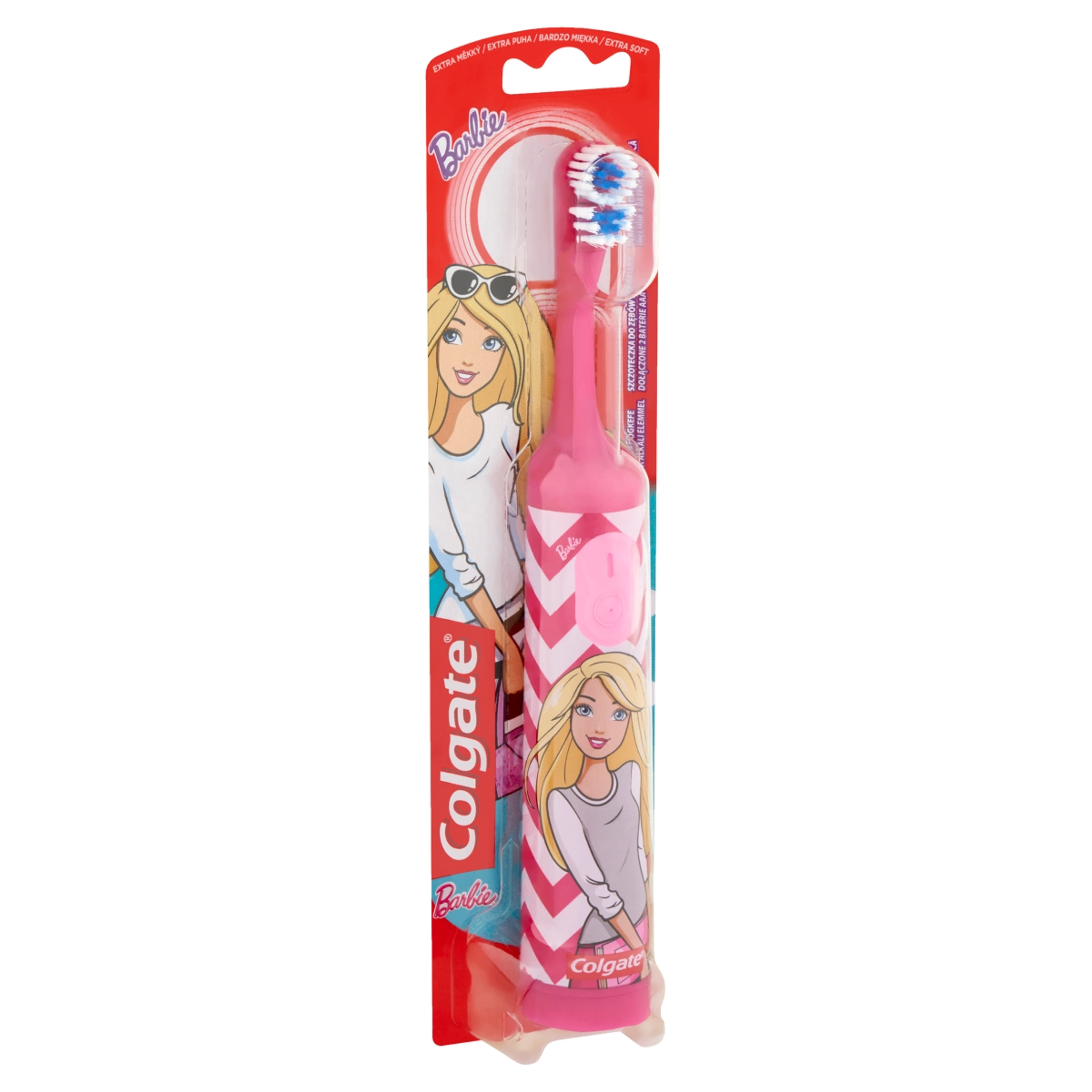 Colgate Barbie Gyerek Elemes  fogkefe - 1 db-2