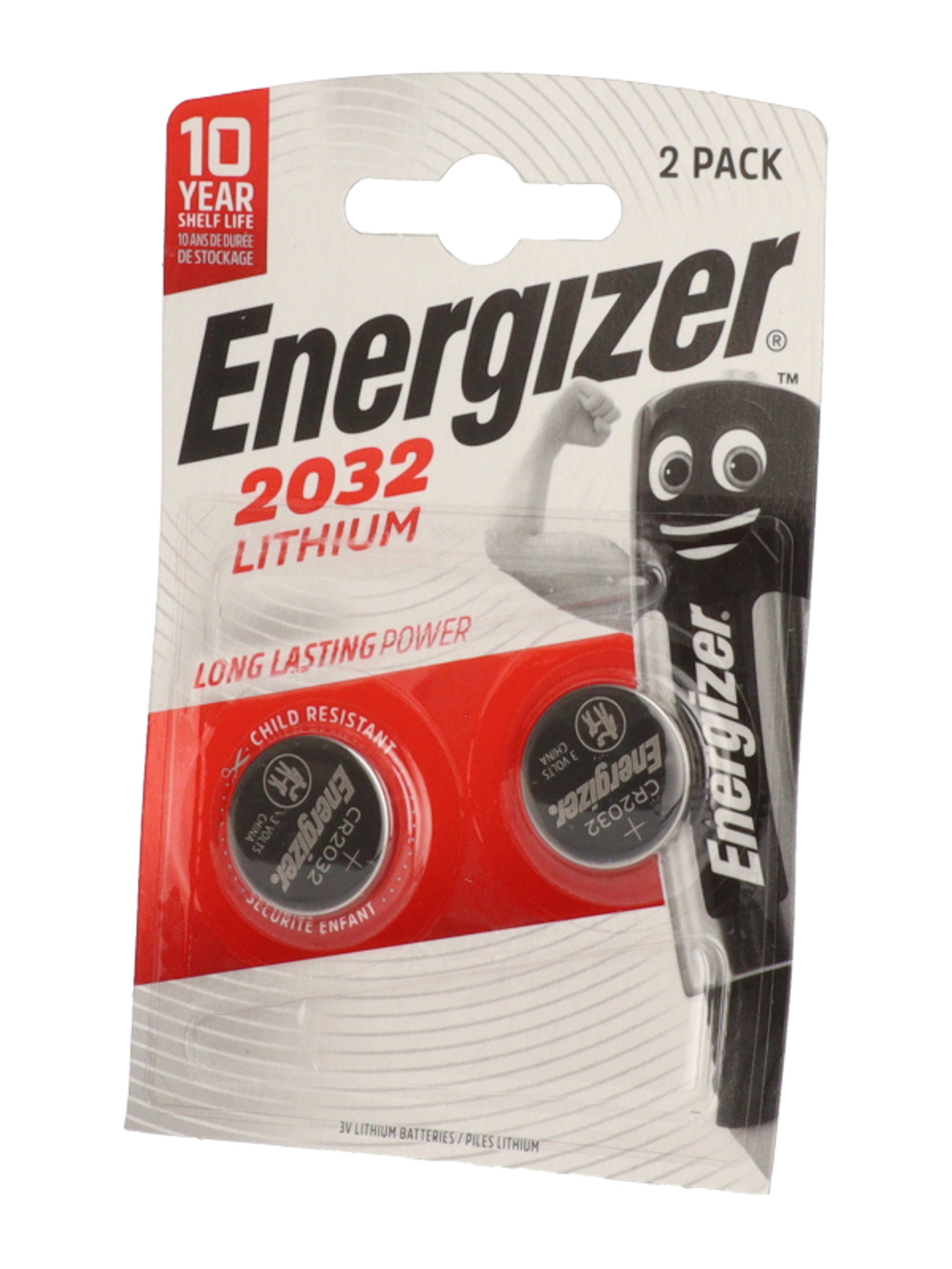 Energizer CR2032 lithium elem - 2 db-2