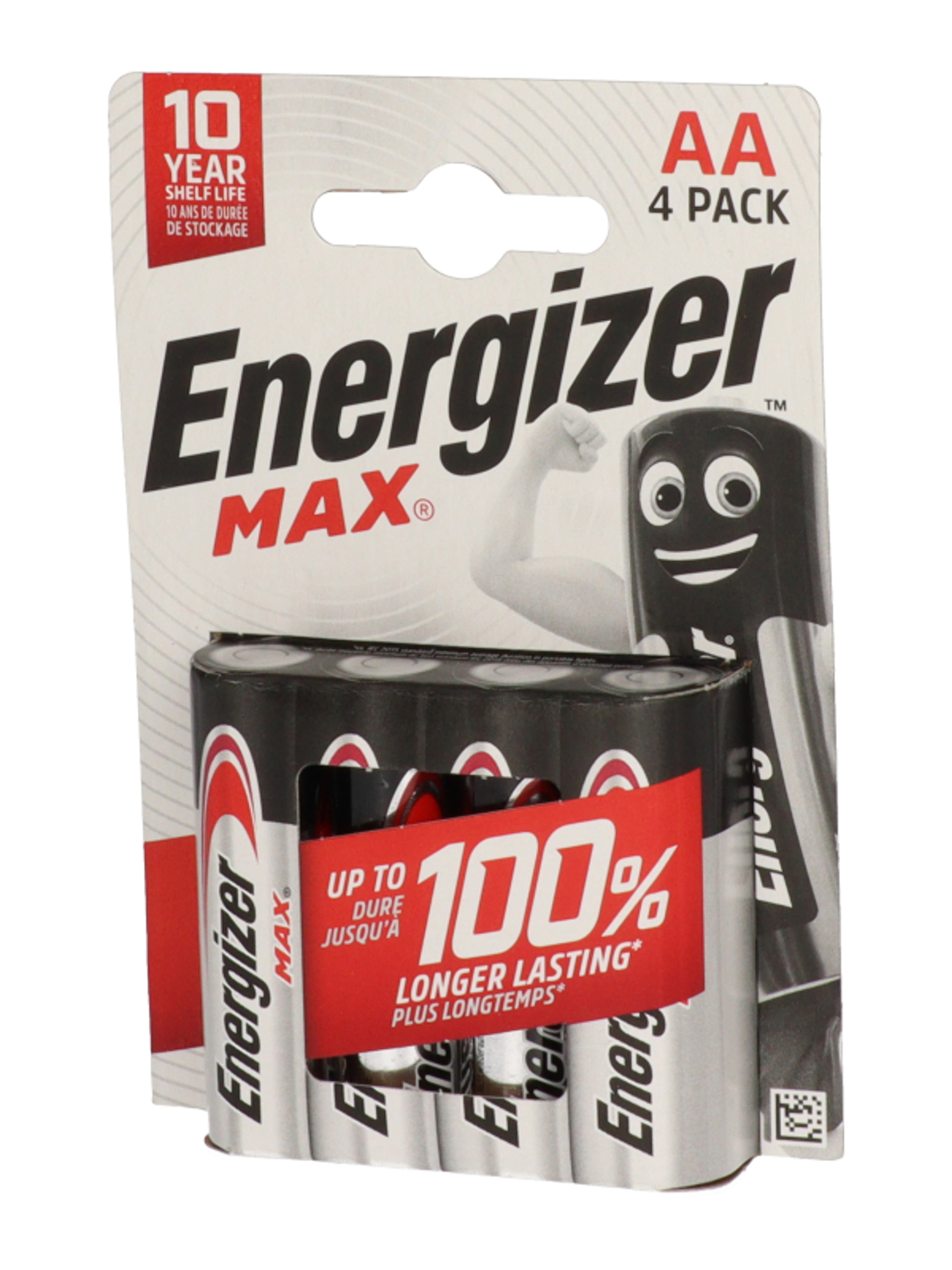Energizer Max AA ceruzaelem - 4 db-2