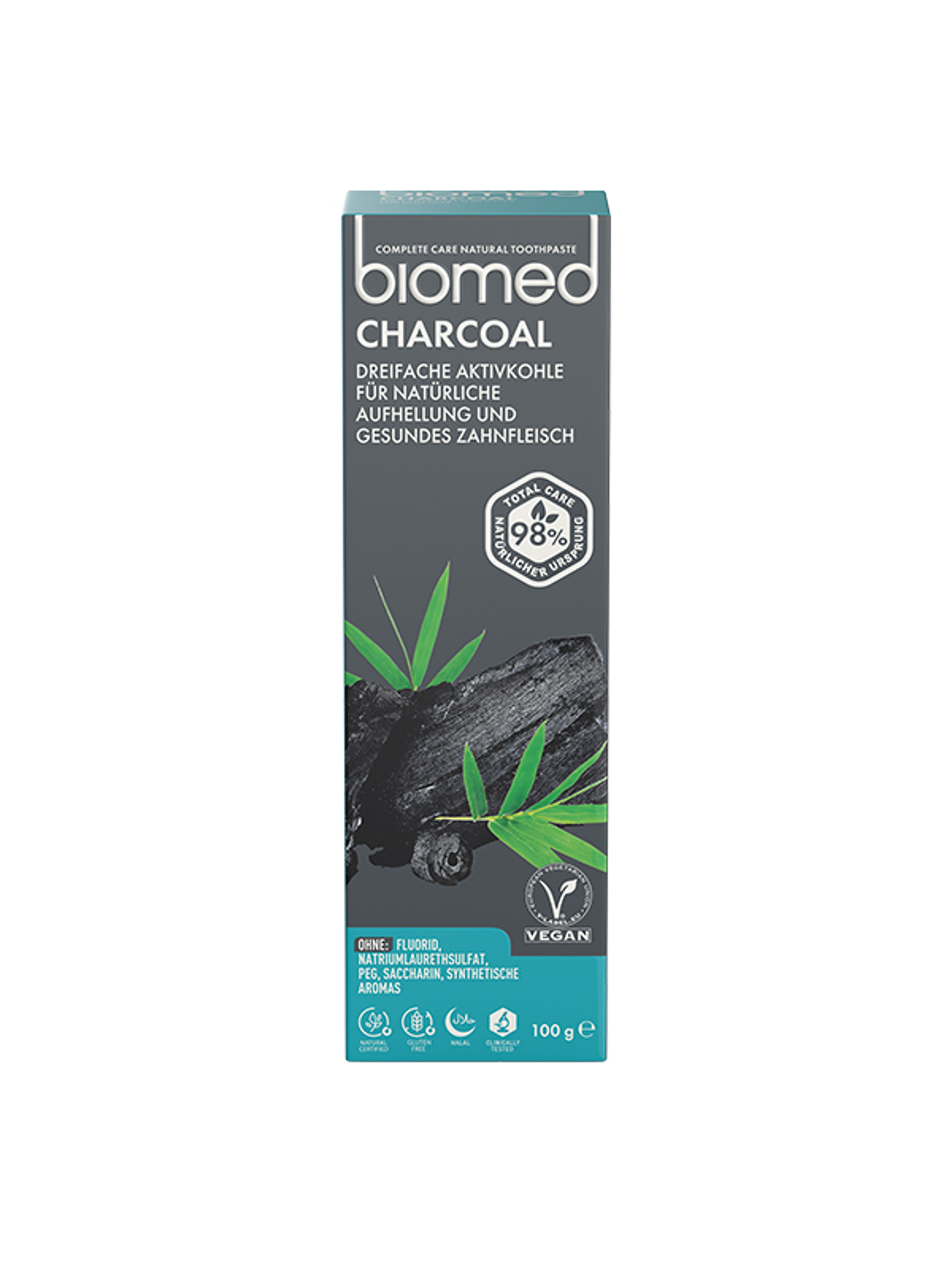 Biomed Charcoal fogkrém - 100 g