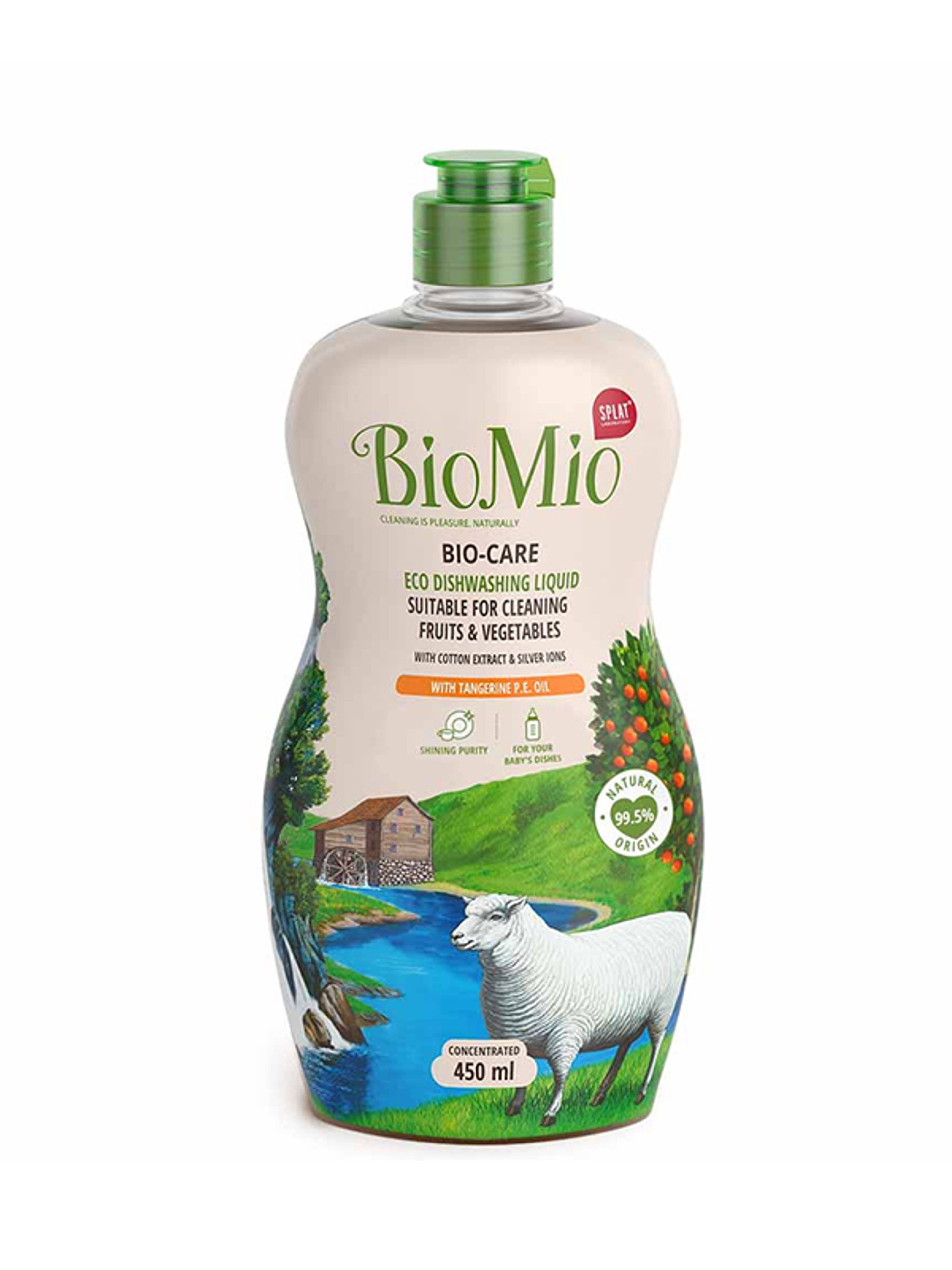 BioMio Bio-Care Eco mosogatószer, mandarin - 450 ml-1