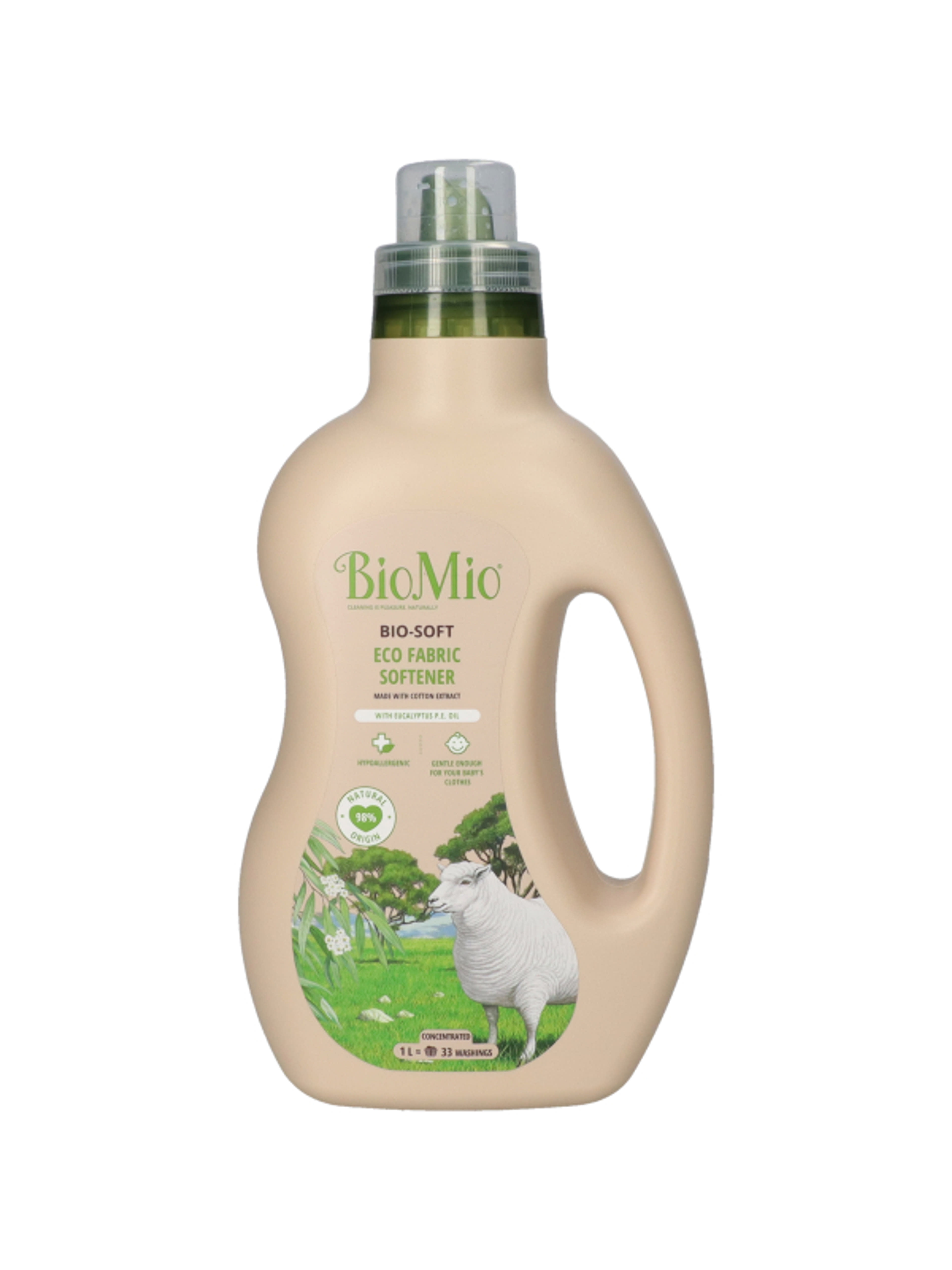 BioMio Bio-Soft öblitő, eucalyptus olajjal - 1000 ml