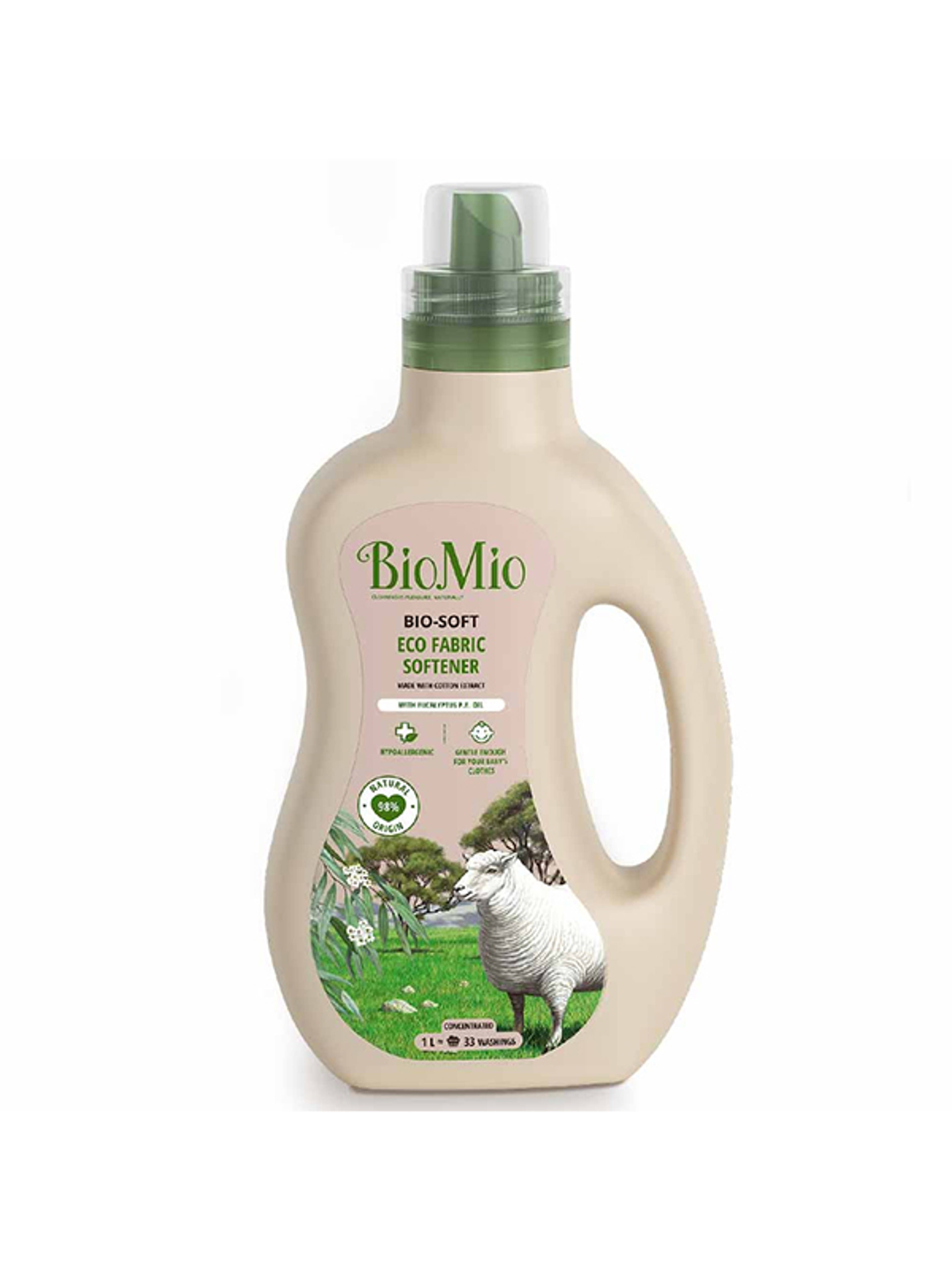 BioMio Bio-Soft öblitő, eucalyptus olajjal - 1000 ml