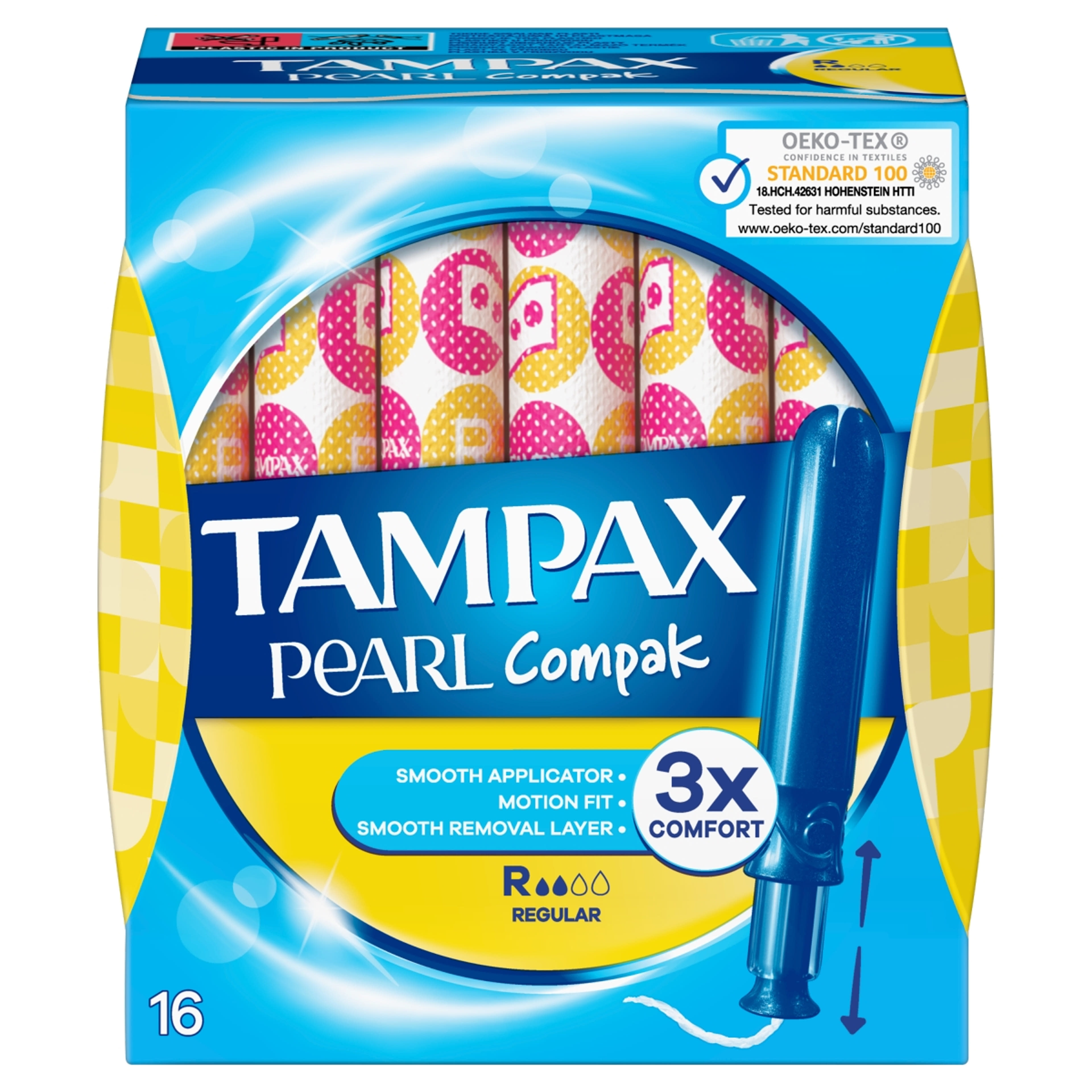 Tampax Compak Pearl Regular tampon - 16 db-2