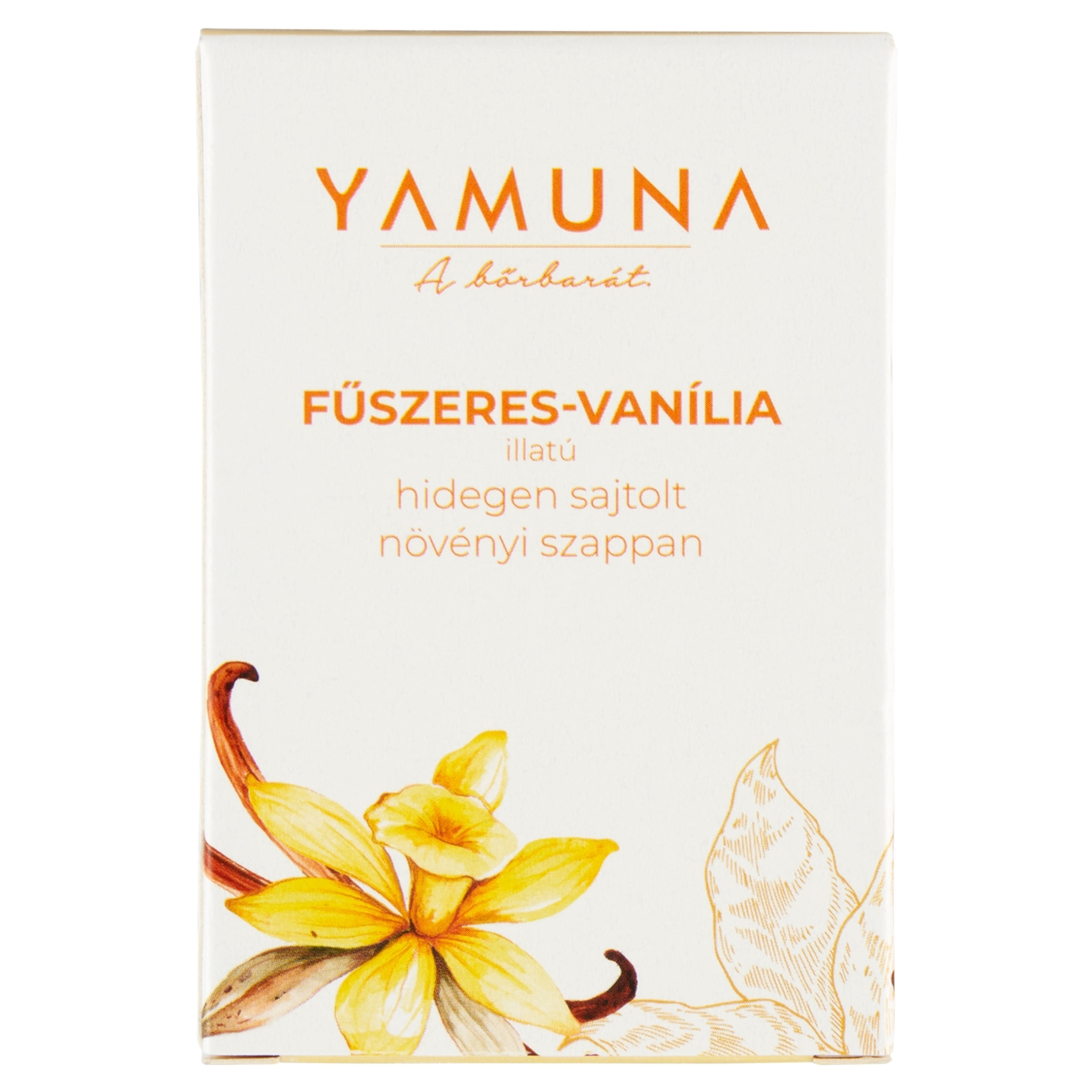 Yamuna hidegen sajtolt szappan fűszeres vanília illattal - 110 g