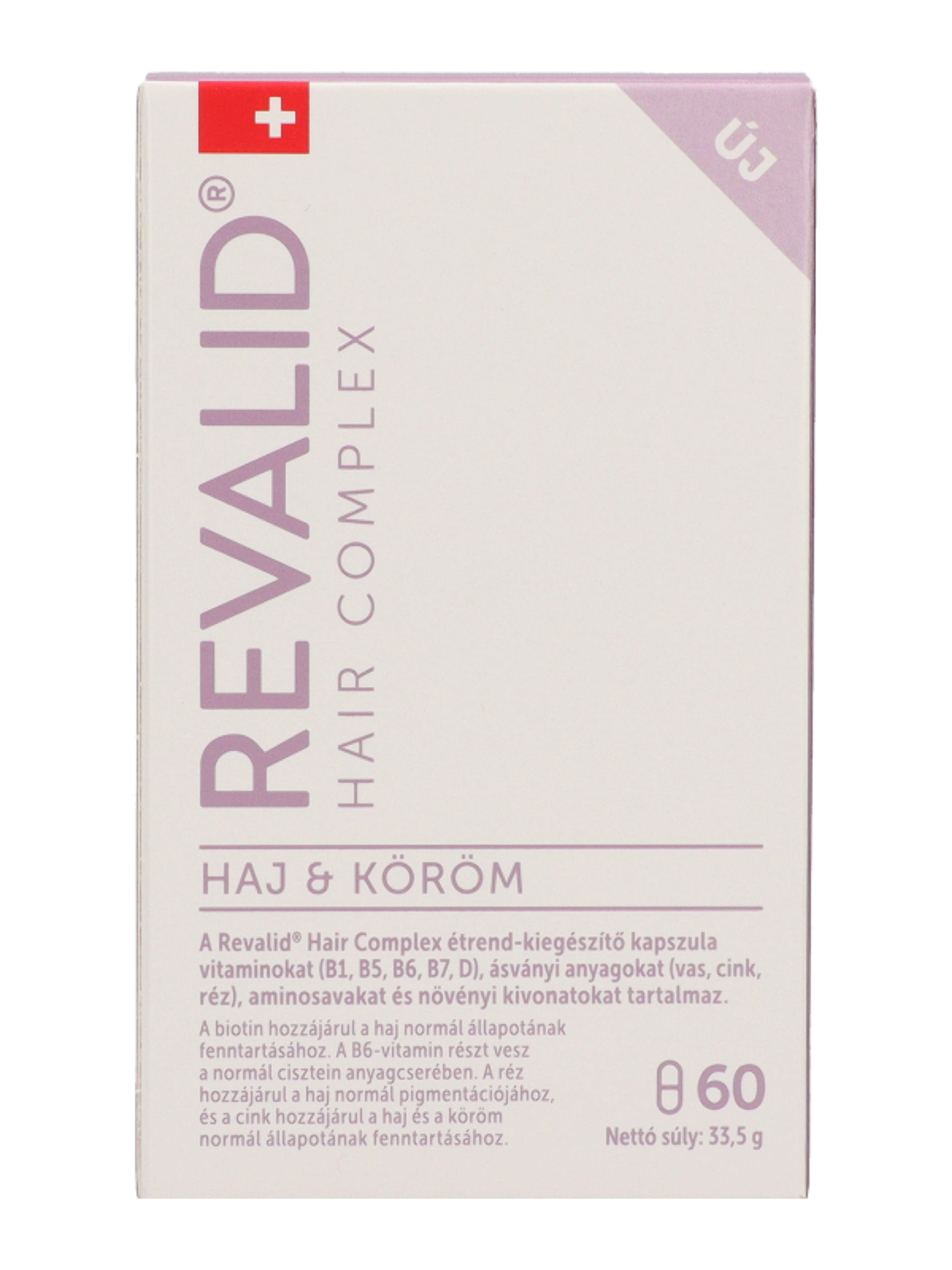 Revalid hair complex étrend-kiegészítő kapszula - 60 db-2