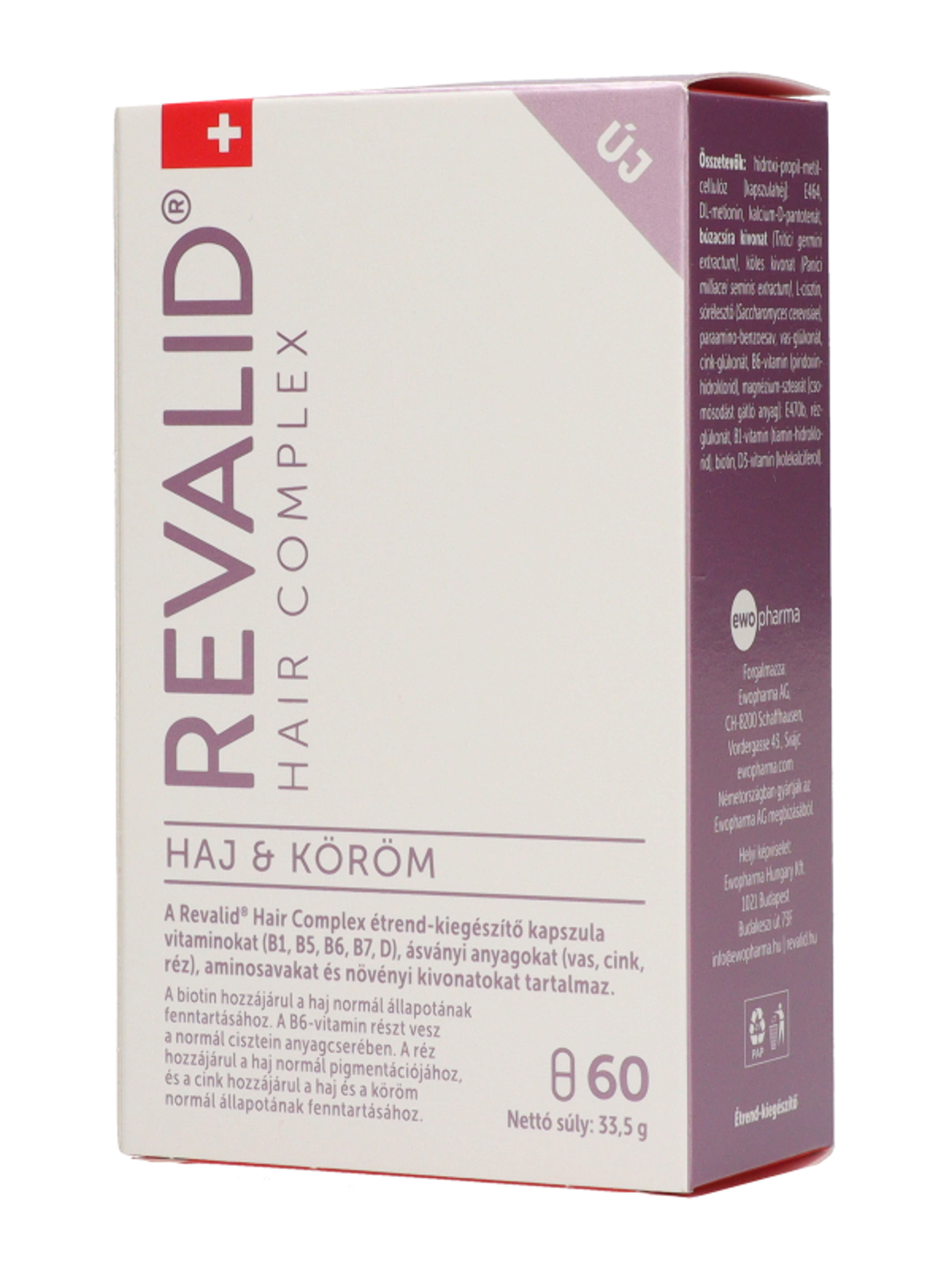 Revalid hair complex étrend-kiegészítő kapszula - 60 db-3