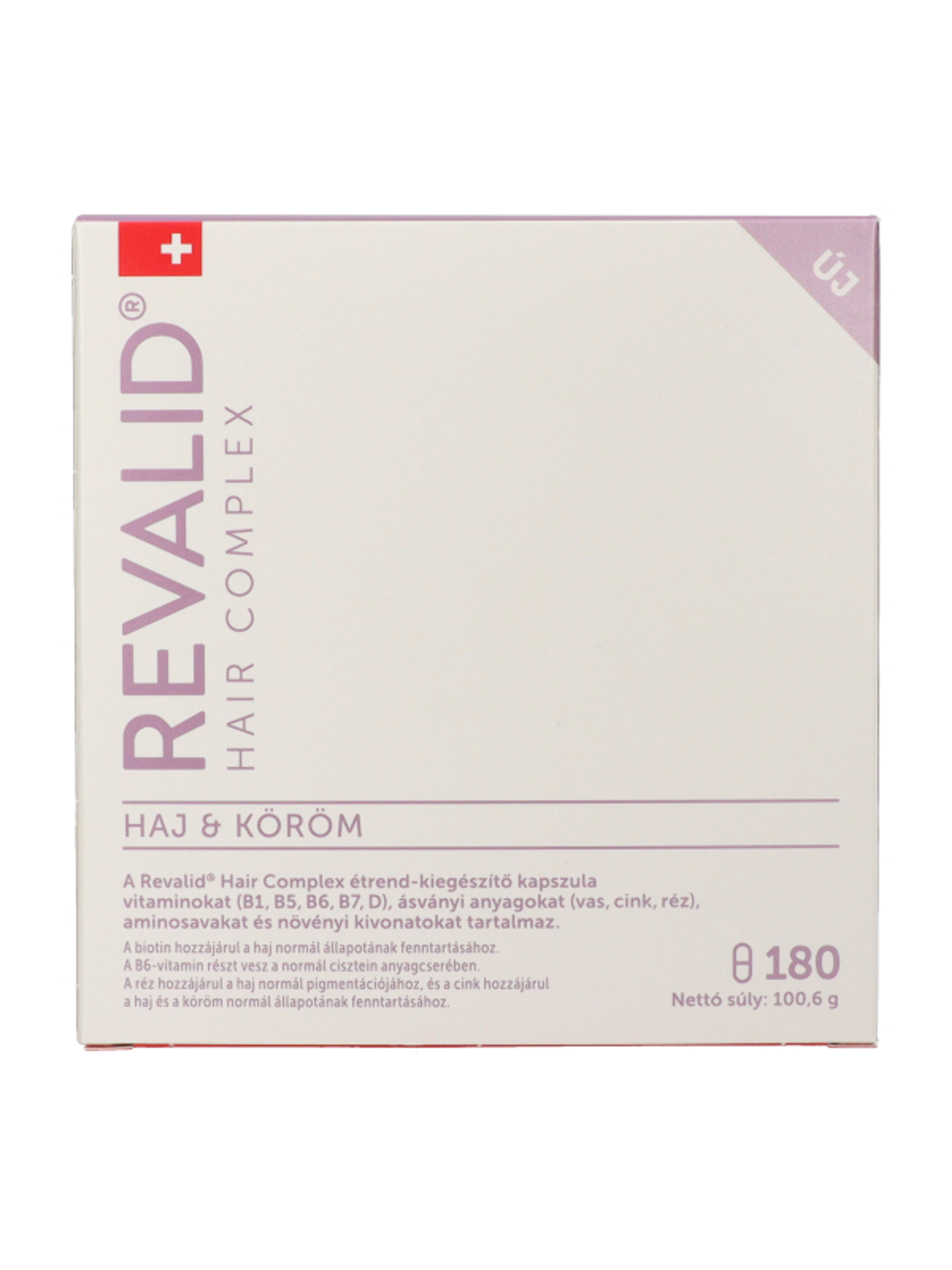 Revalid Hair complex étrend-kiegészítő kapszula - 180 db-2