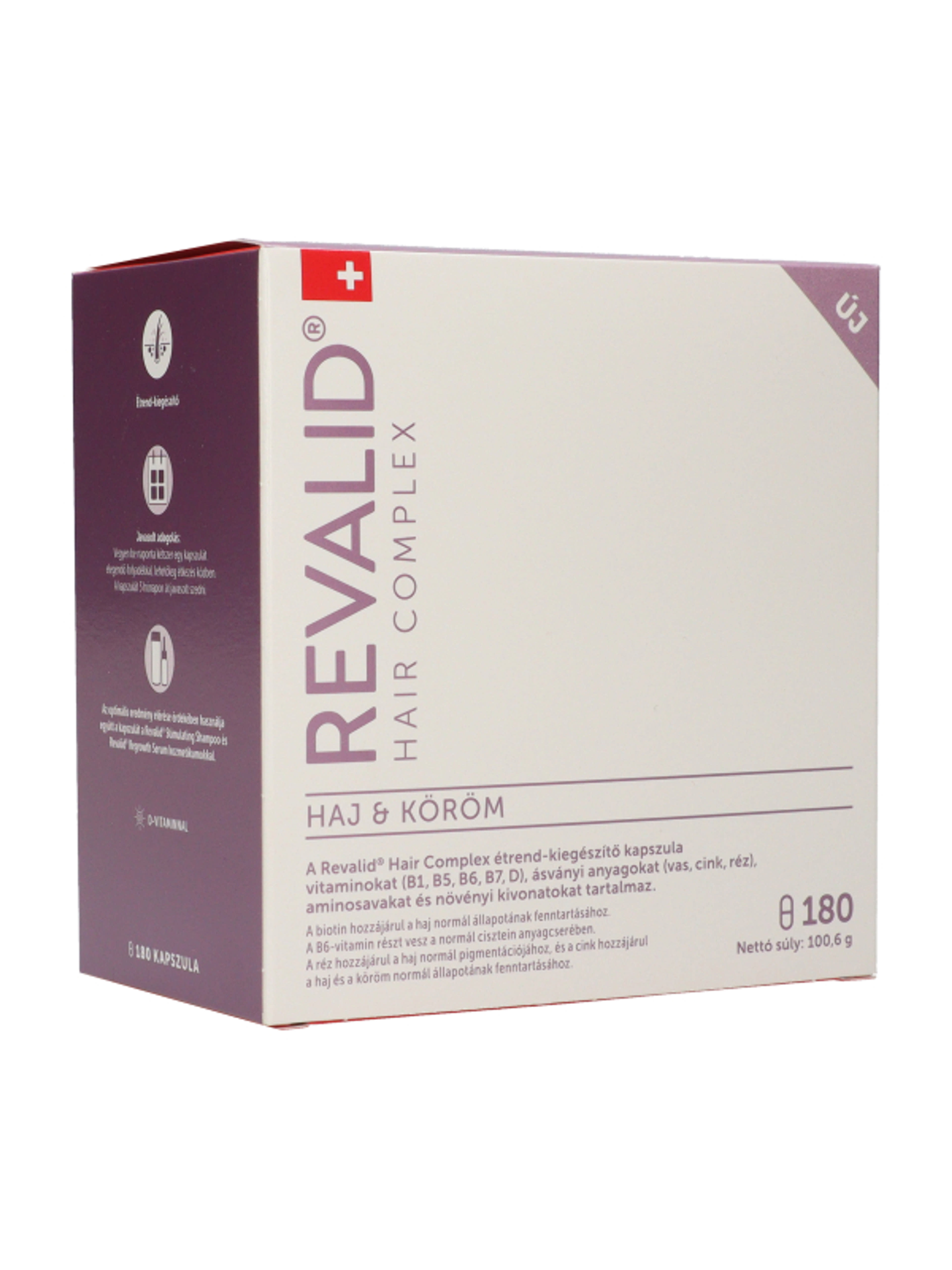 Revalid Hair complex étrend-kiegészítő kapszula - 180 db-5