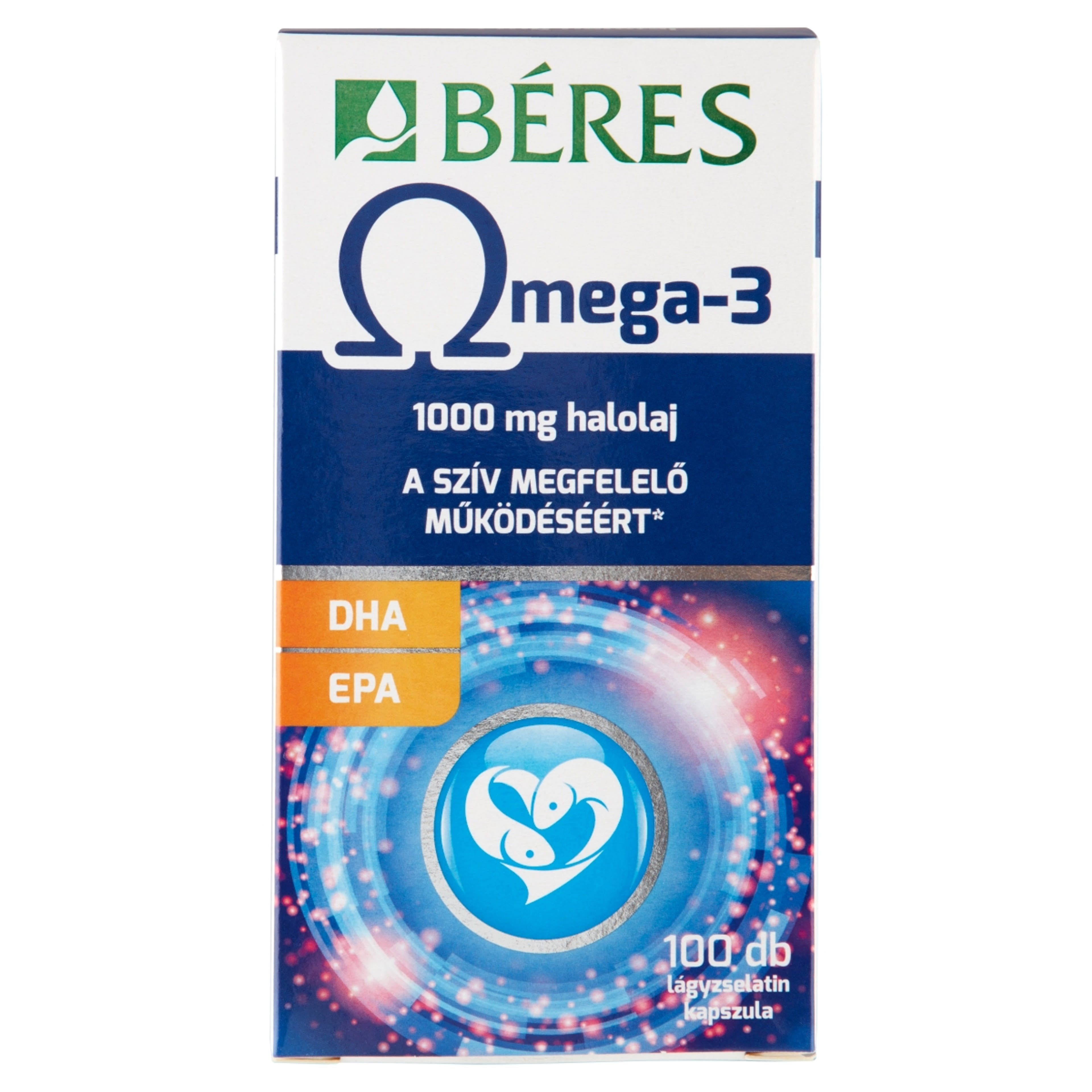 Béres Omega 3 lágyzselatin kapszula - 100 db