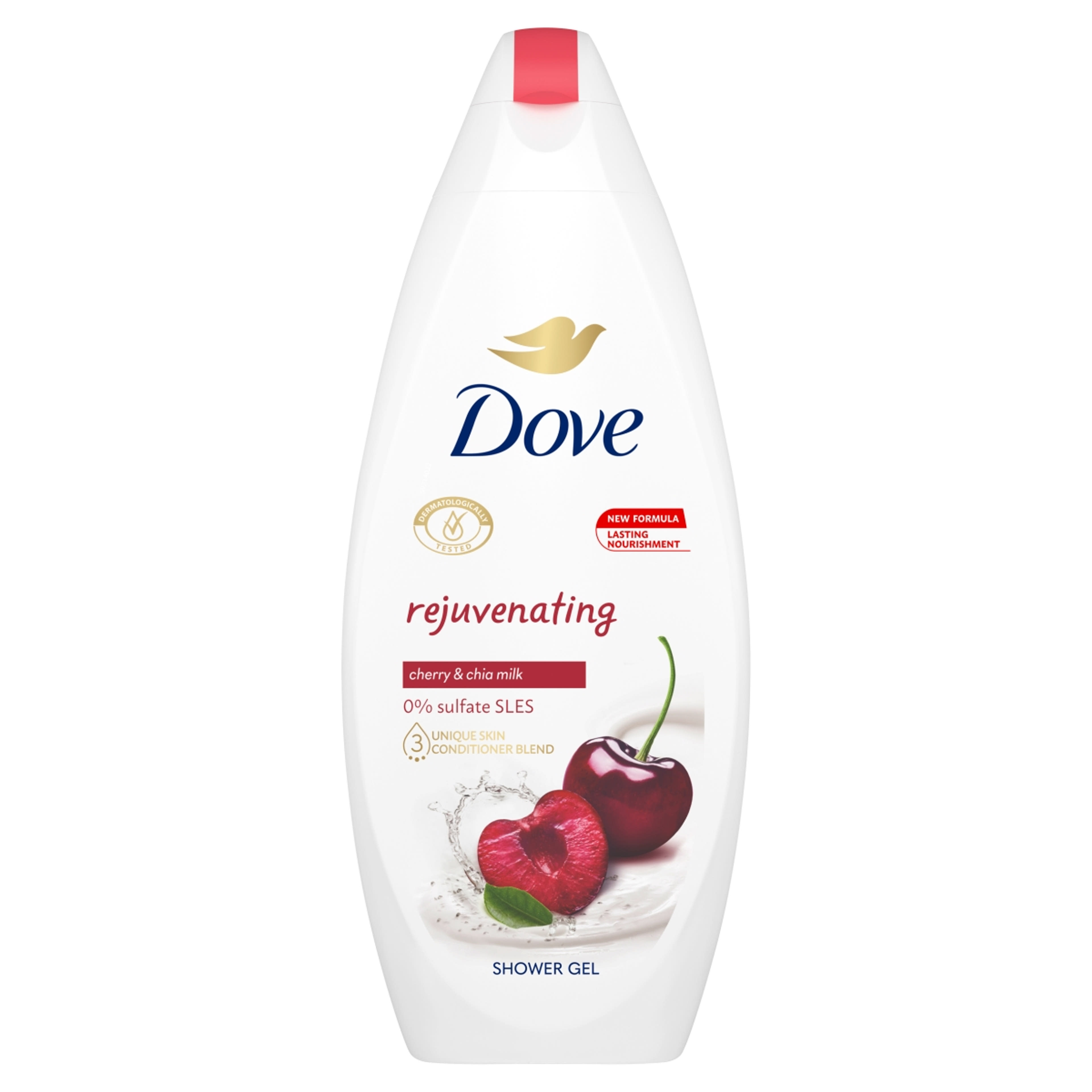 Dove Rejuvenating tusfürdő cseresznyével és chia tejjel - 250 ml-2