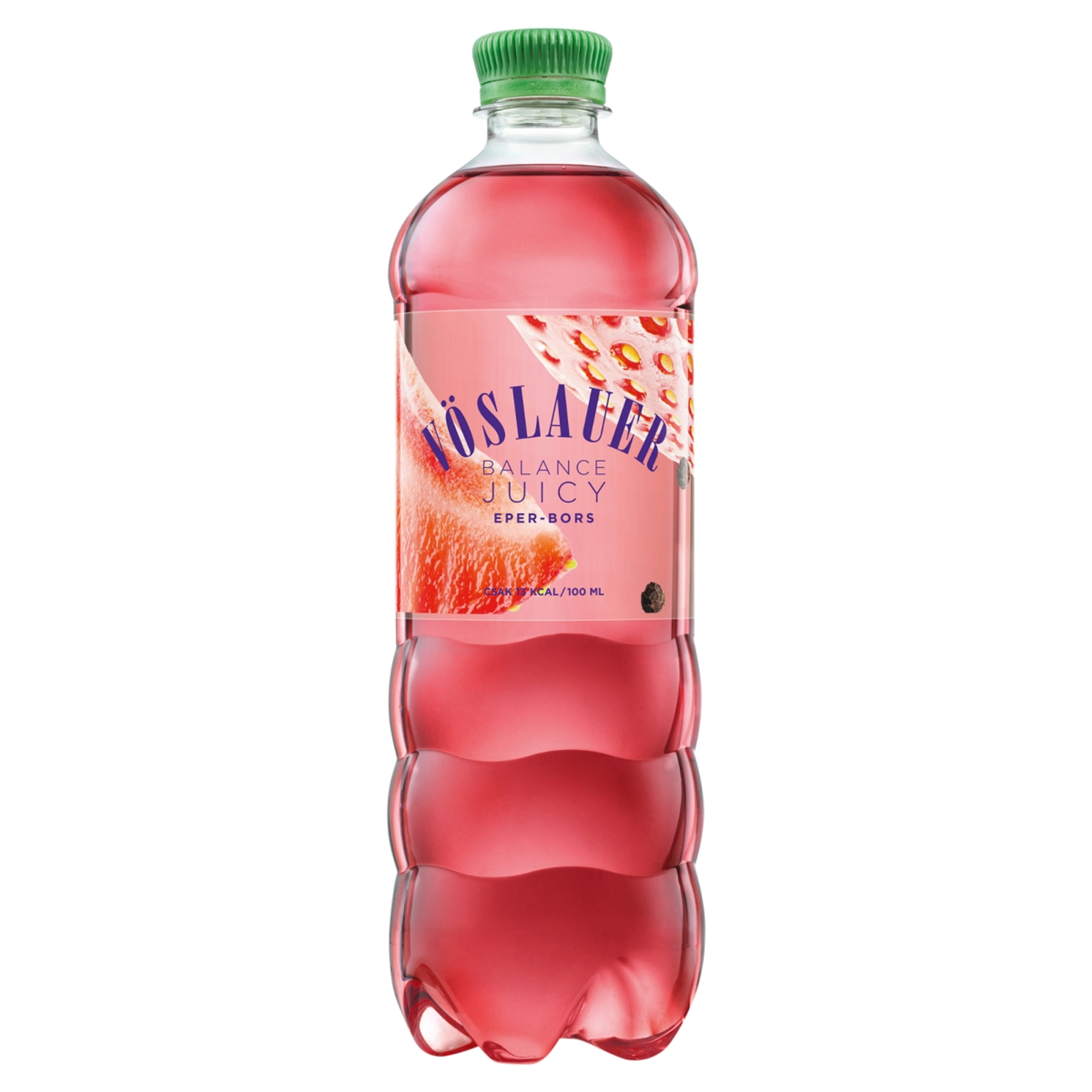 Vöslauer Balance Juicy ízesített ásványvíz eper-bors - 750 ml