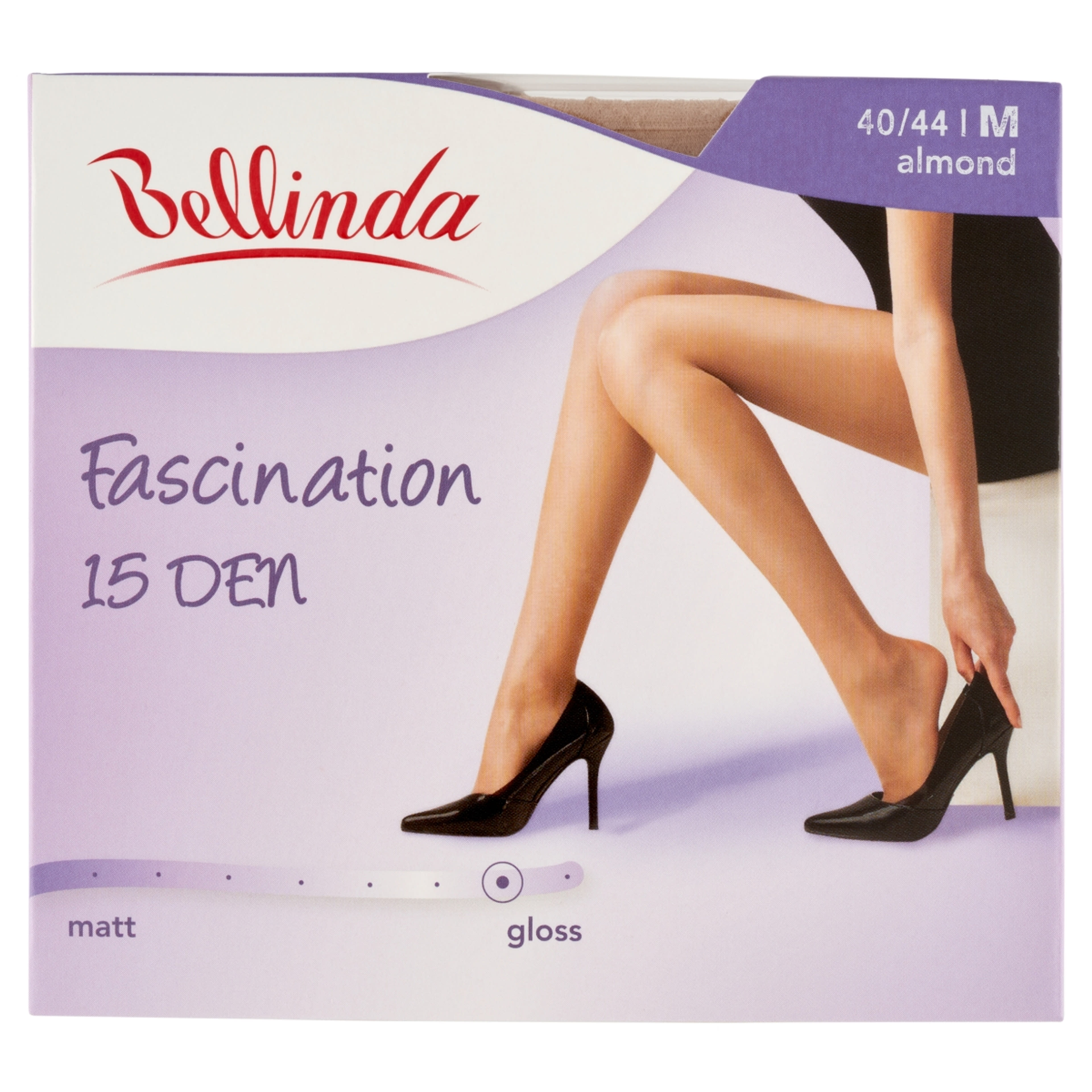 Bellinda Fascination 15 Den Almond M Harisnya - 1 db-1