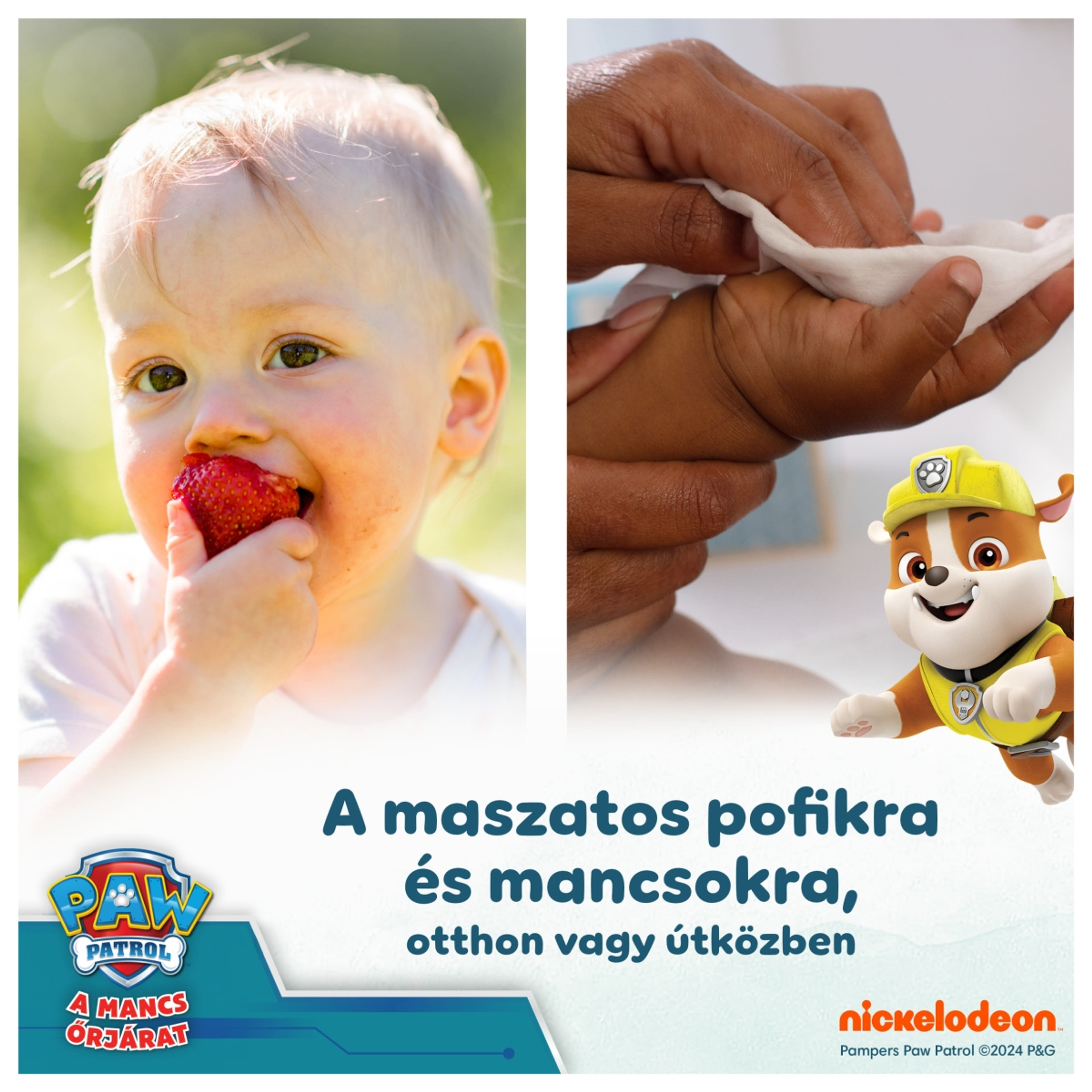 Pampers Harmonie Aqua nedves törlőkendő - 720 db-6
