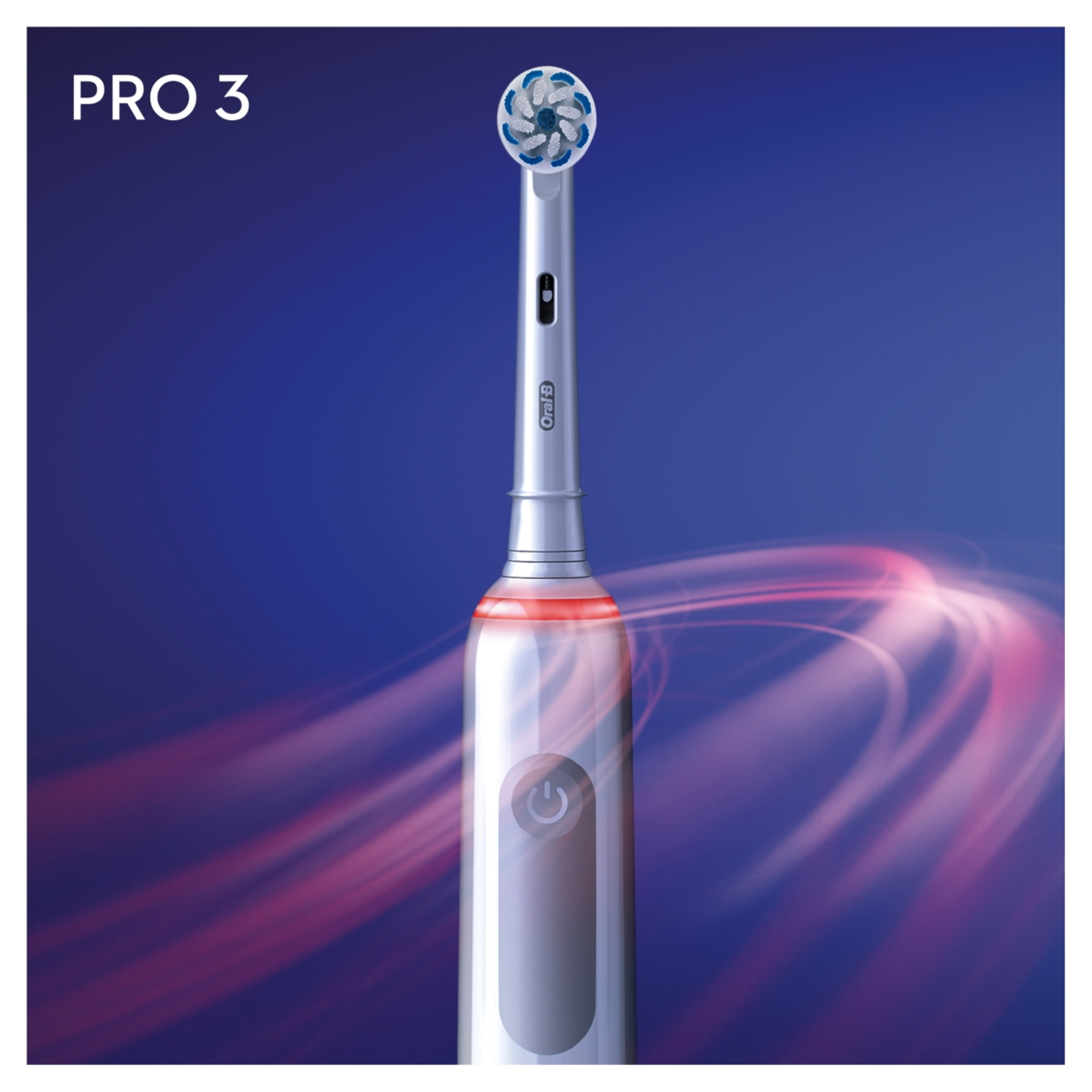 Oral-B PRO3 3000 Sensitive Clean elektromos fogkefe  - 1 db-3