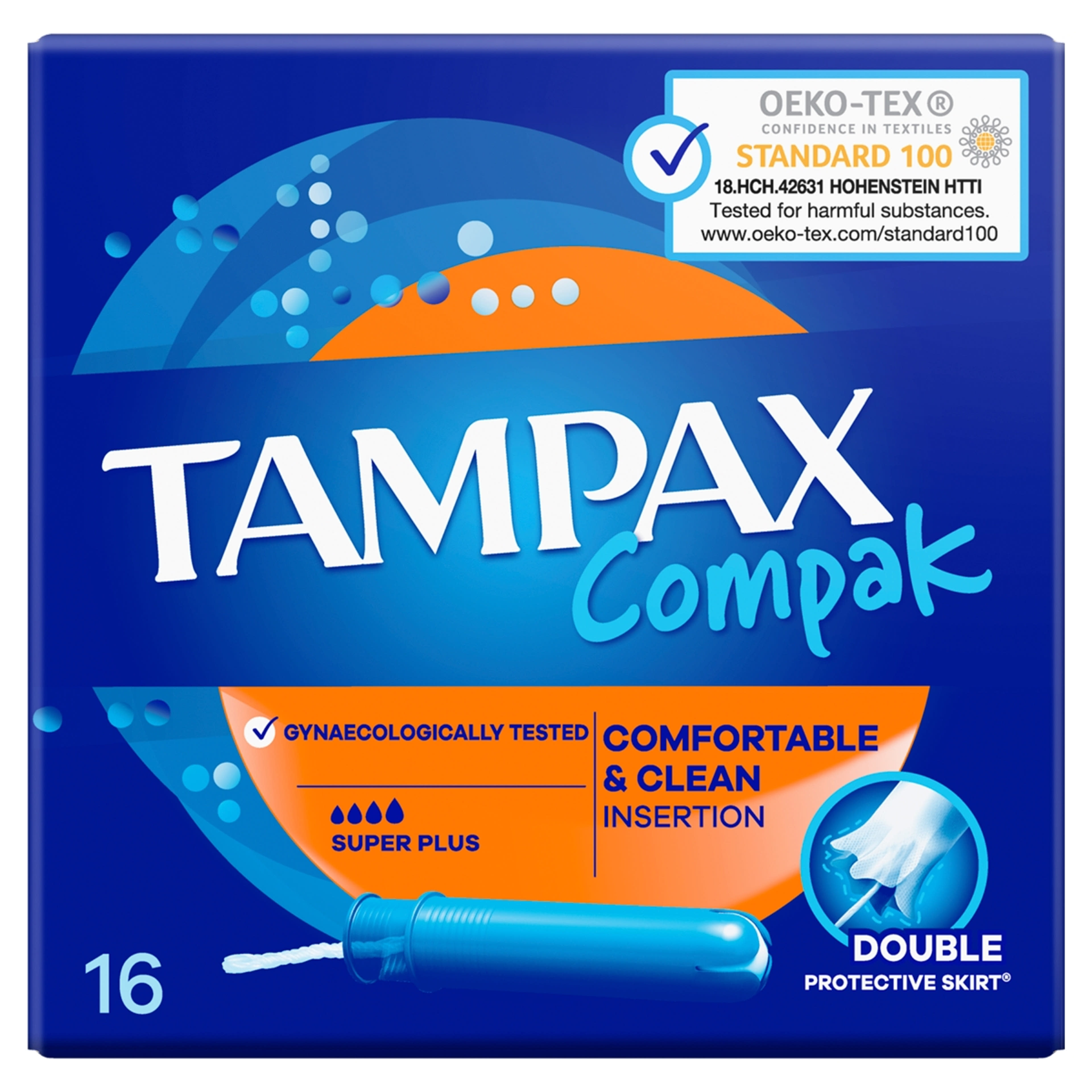Tampax Compak Super Plus tampon - 16 db
