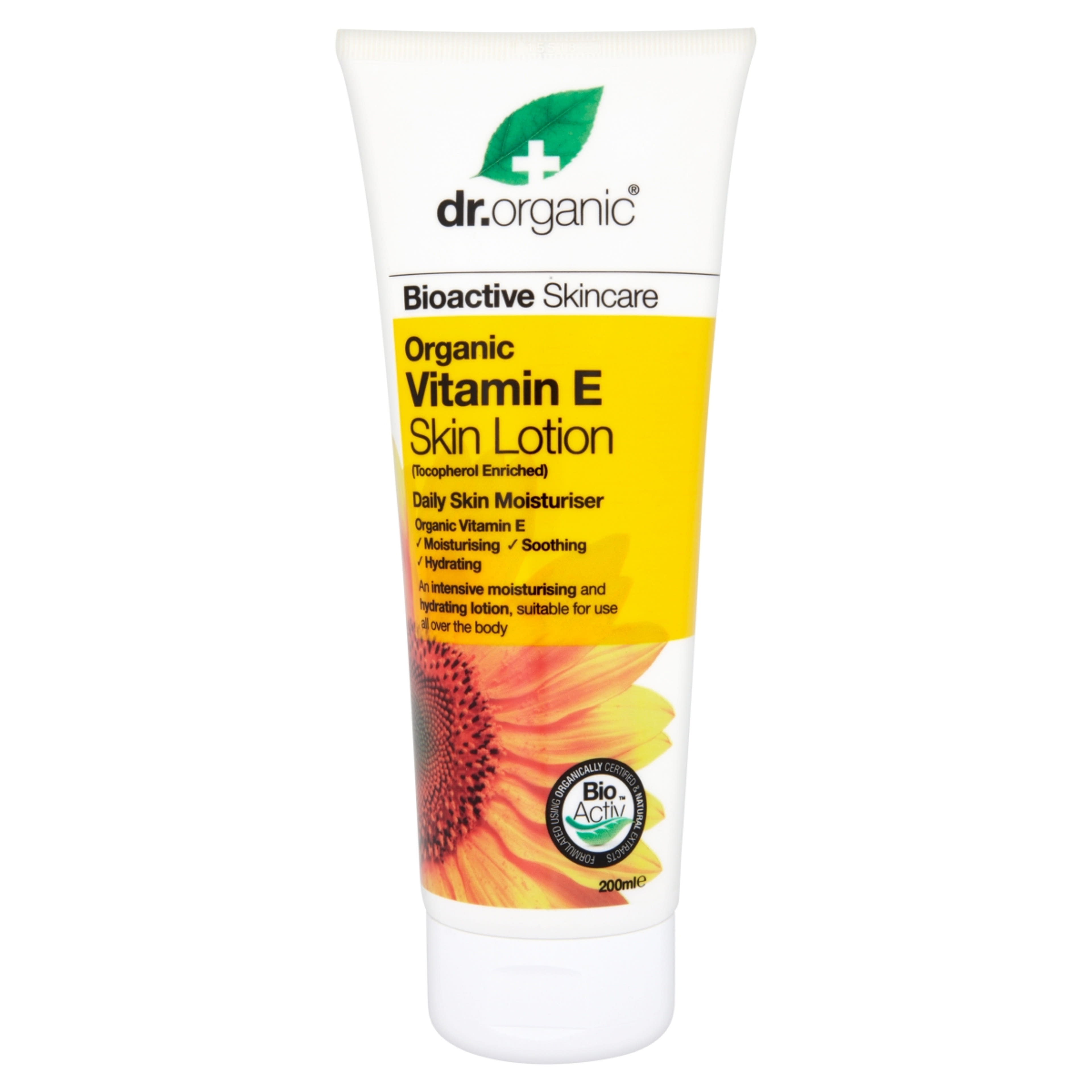 Dr. Organic E - vitaminos testápoló - 200 ml