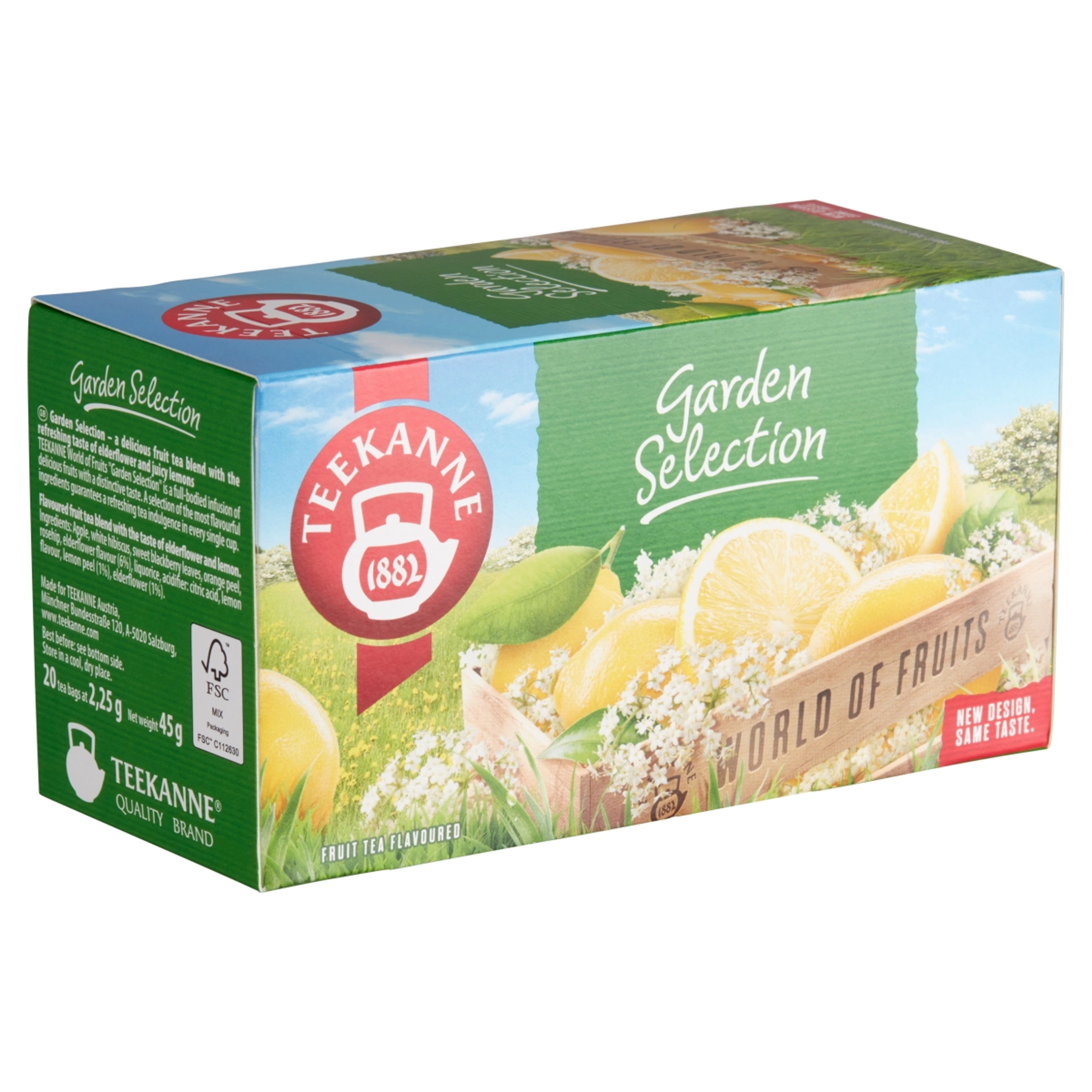 Teekanne garden selection bodzavirág-citrom gyümölcstea - 45 g-2