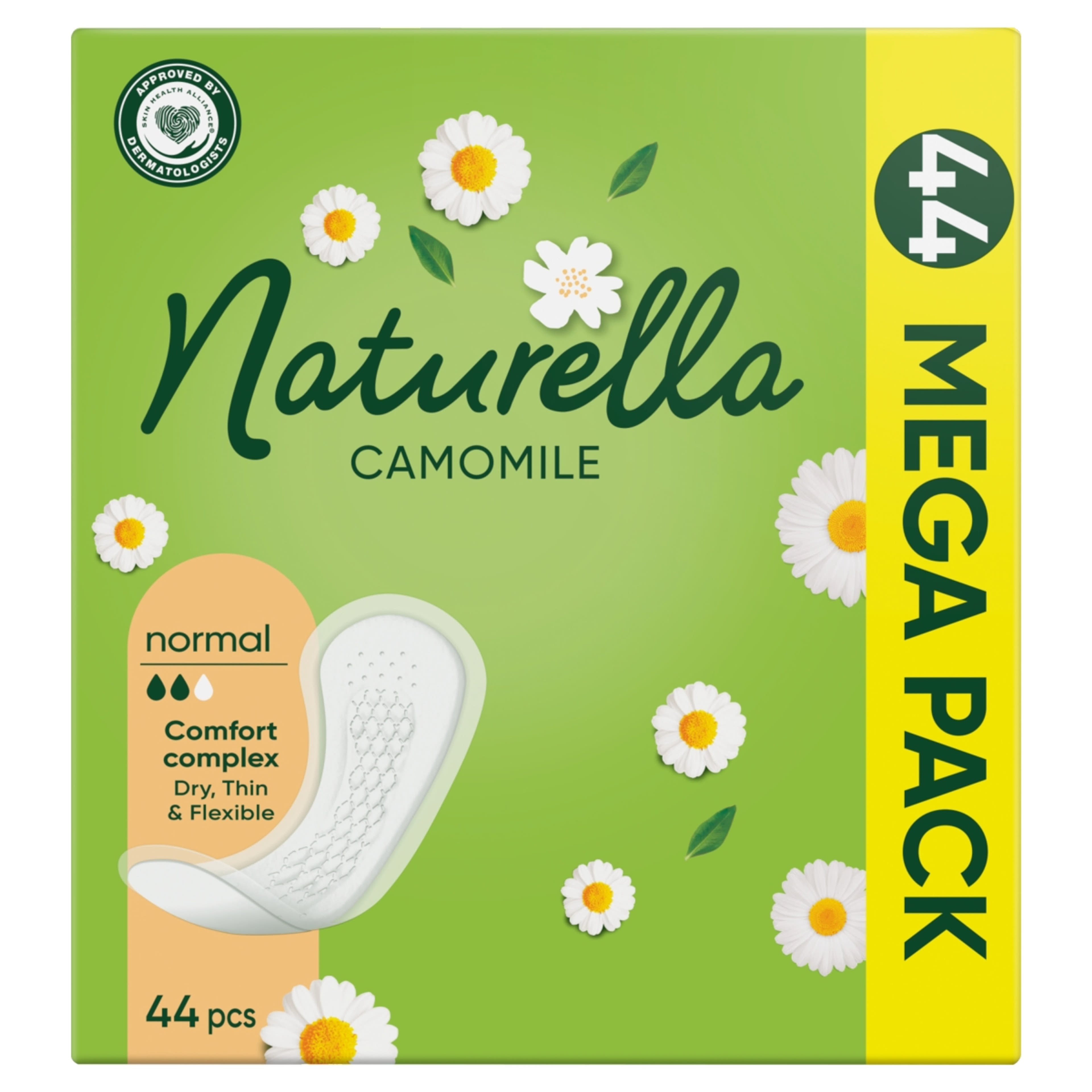 Naturella tisztasági betét regular chamomile - 44 db
