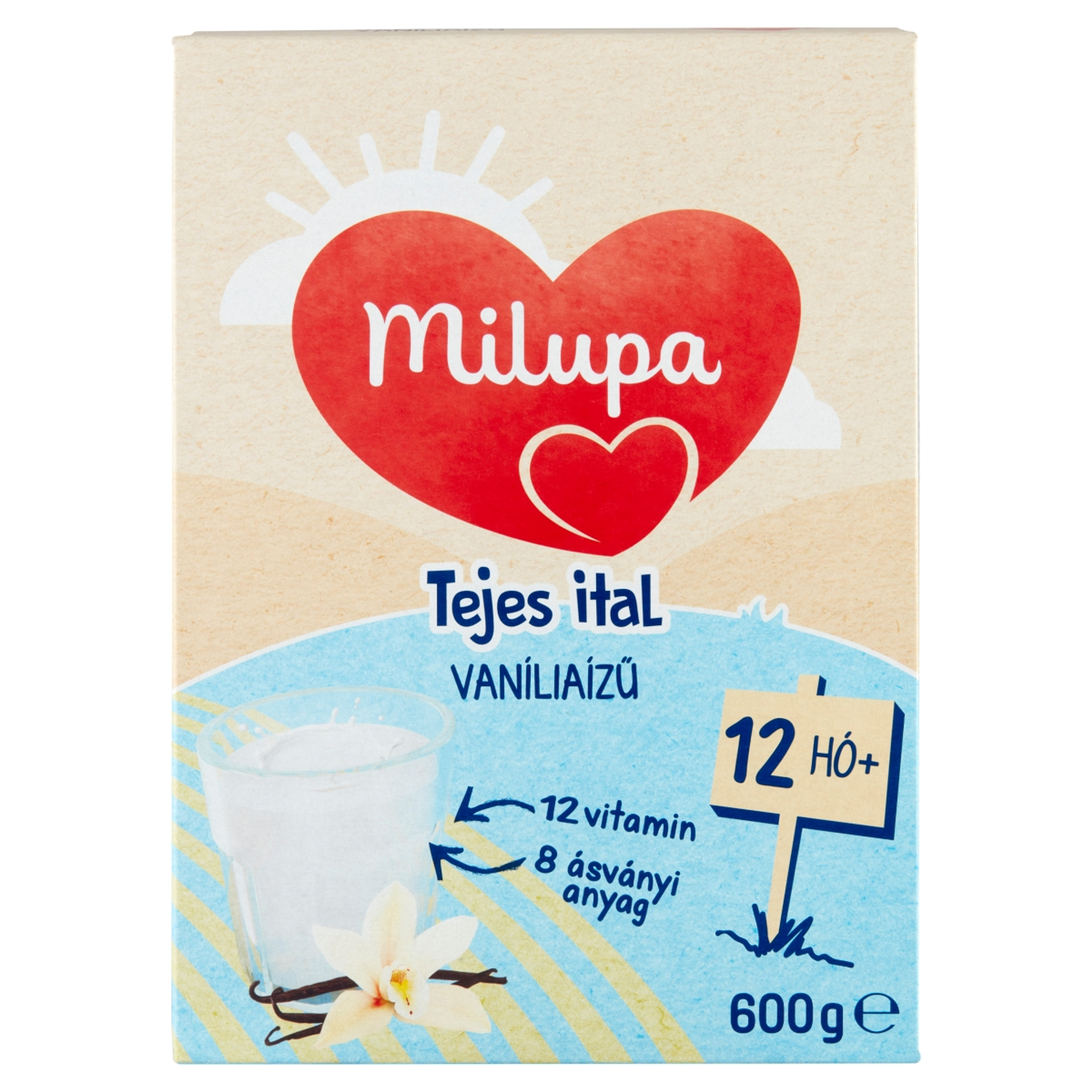 Milupa vanília ízű tejes ital 1  éves kortól - 600 g