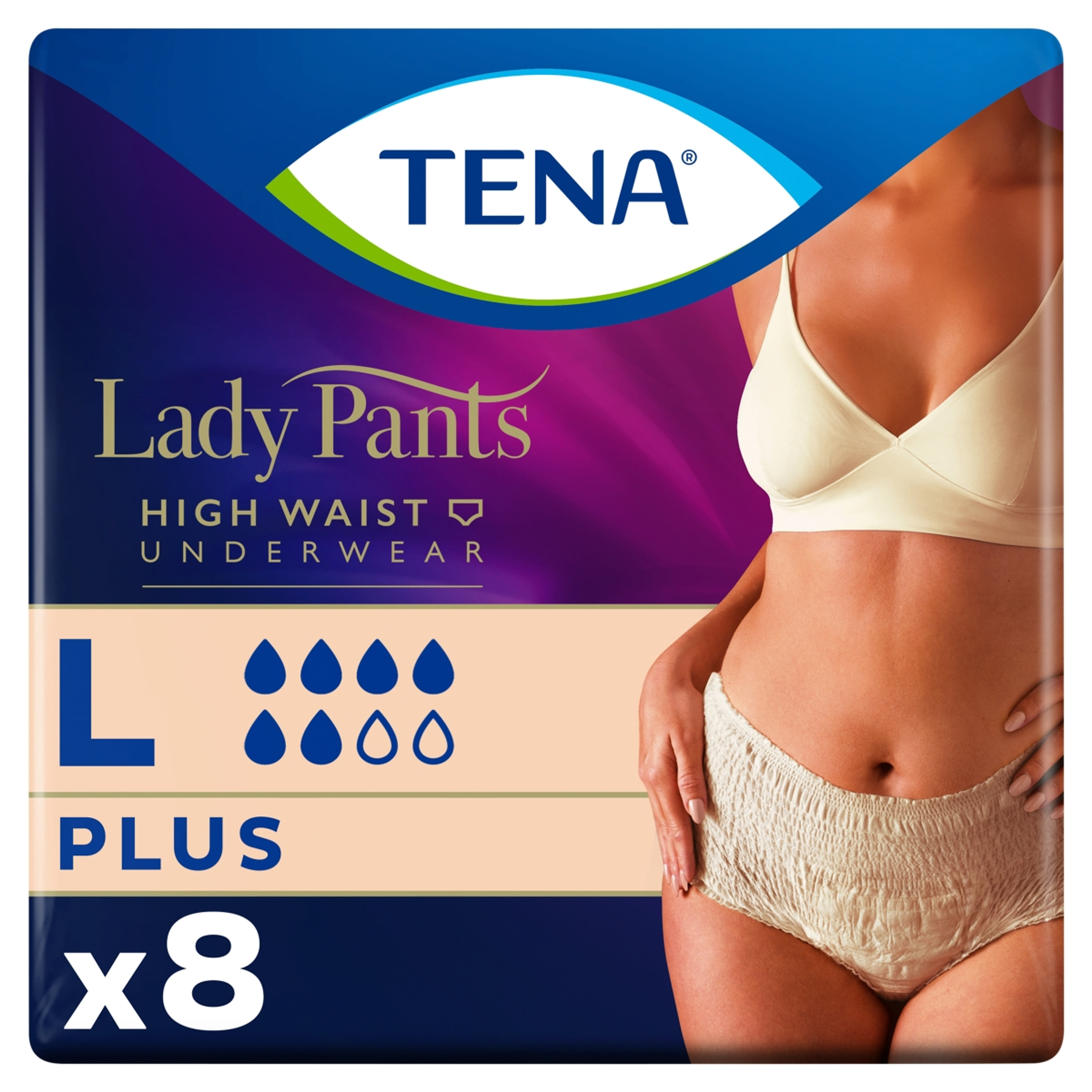 Tena Lady Pants Crème eldobható női inkontinencia-fehérnemű L - 8 db-7