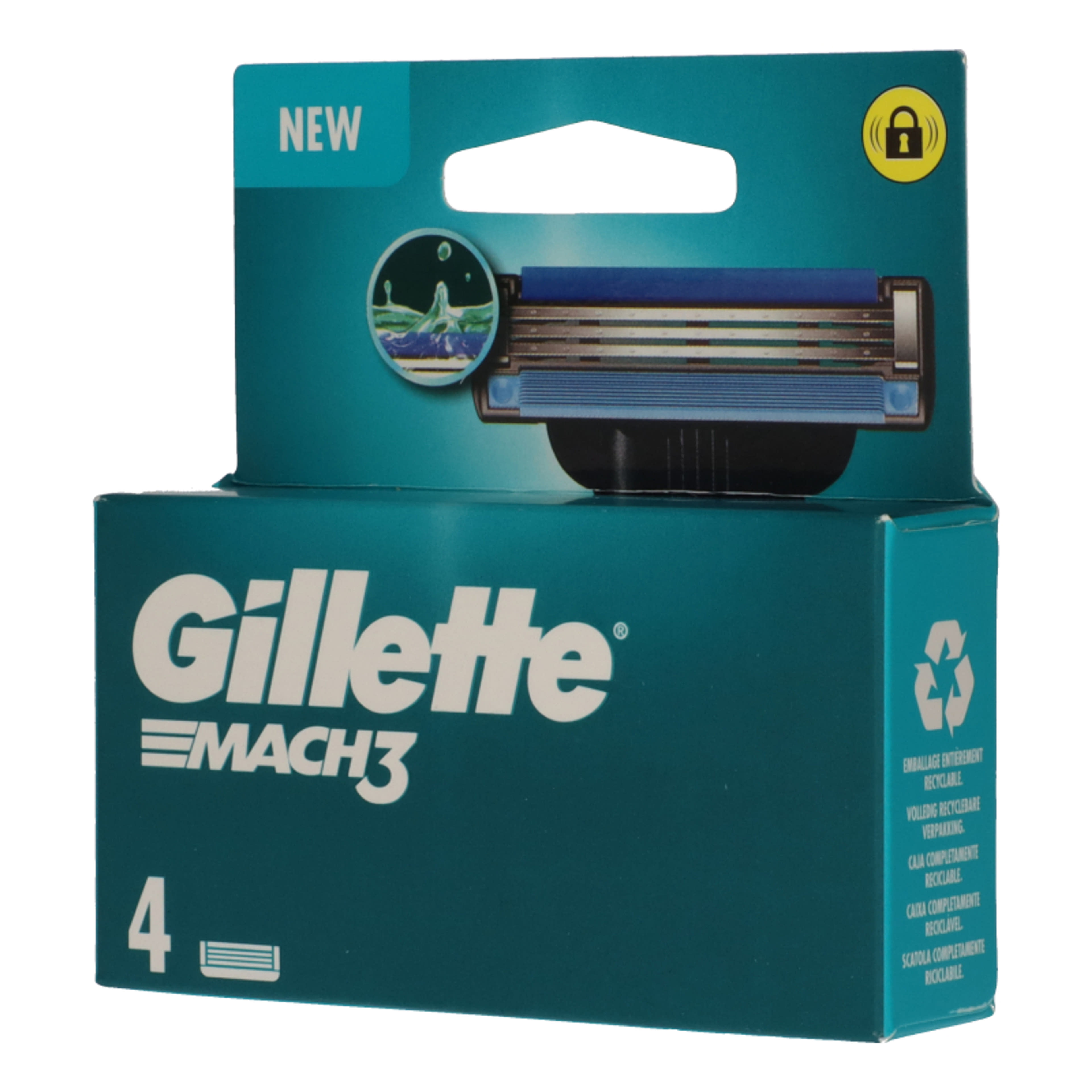 Gillette Mach3 borotvapenge 3 pengés - 4 db-2