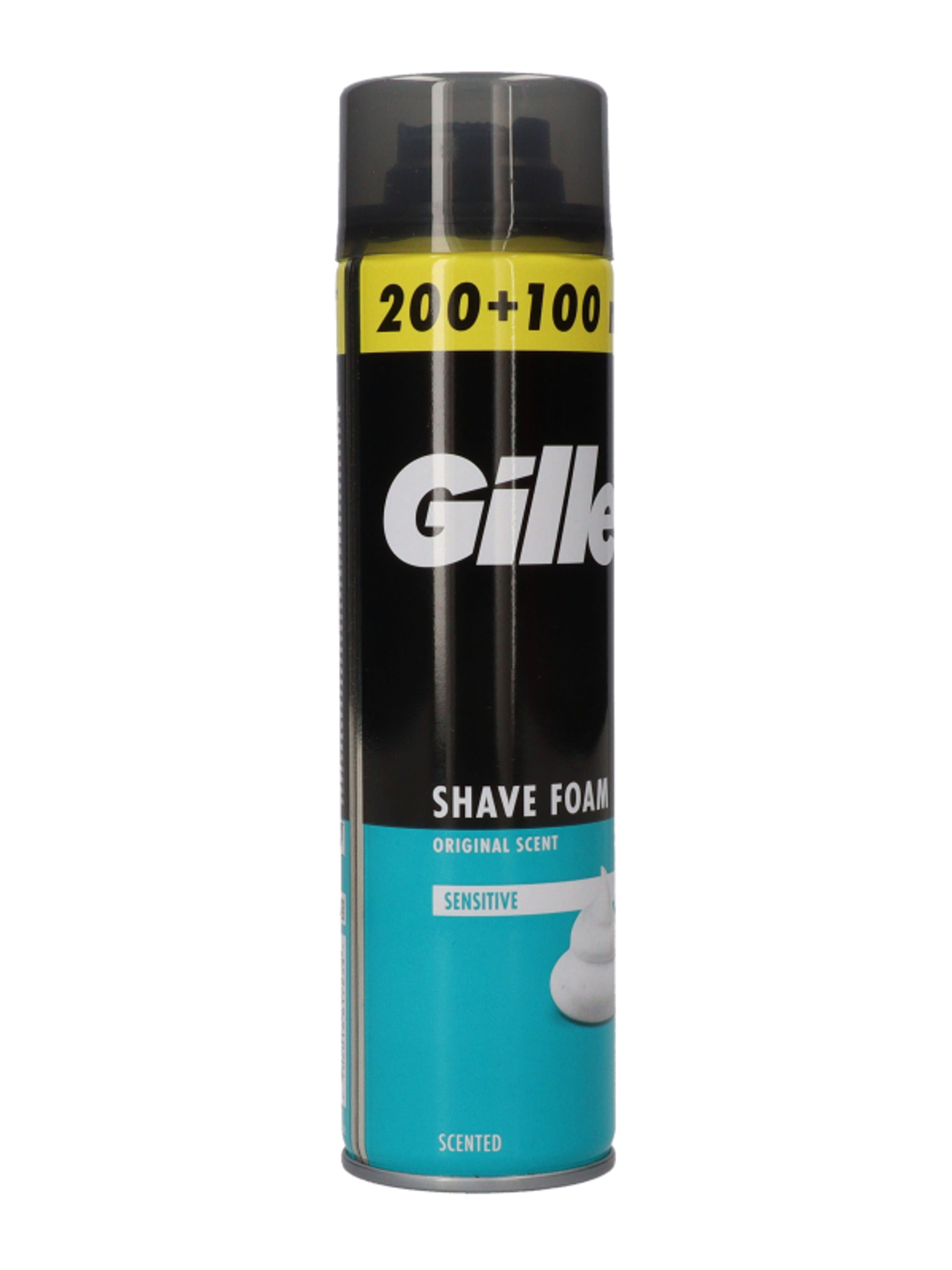 Gillette Classic Sensitive borotvahab - 300 ml-5