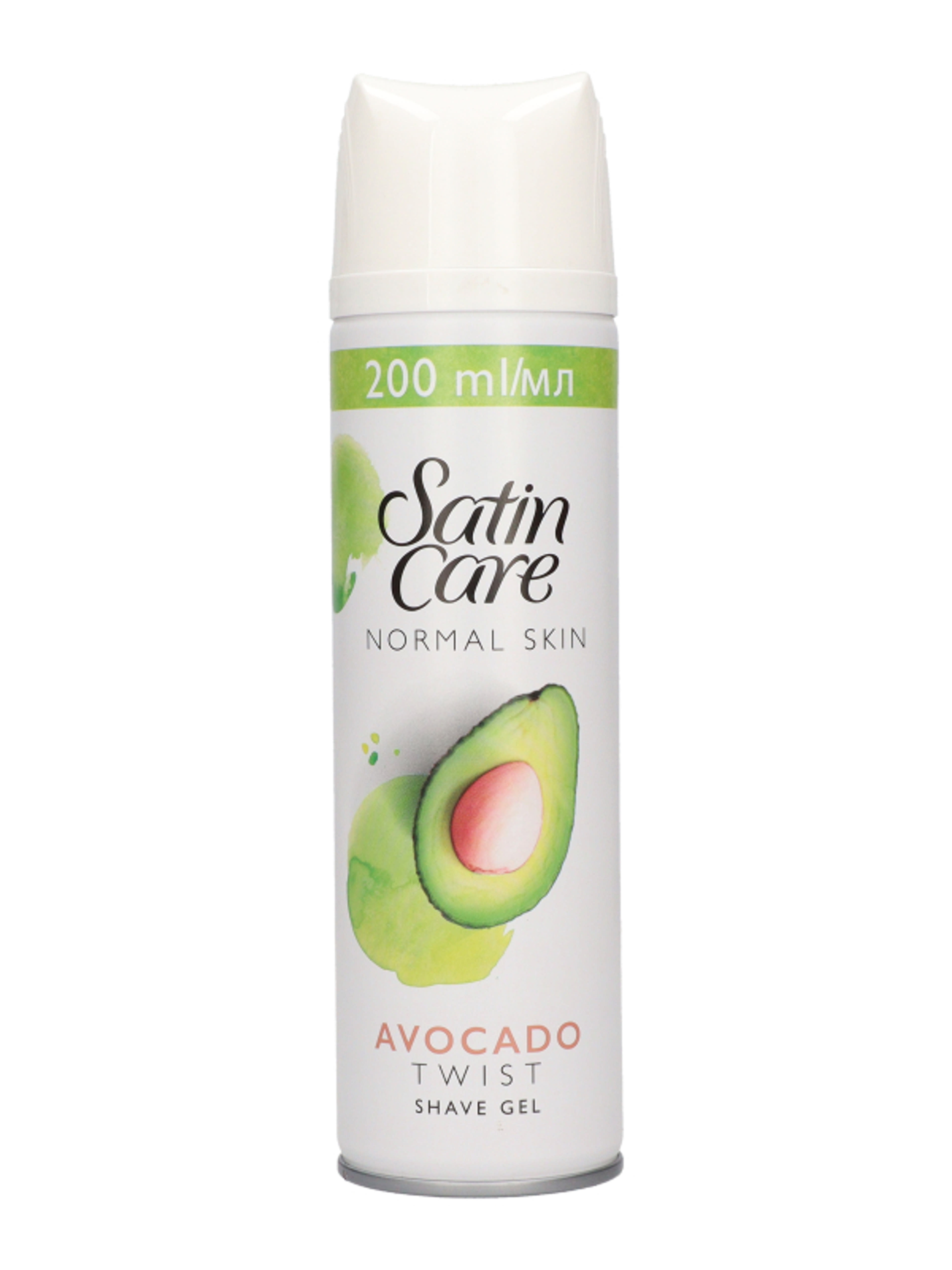 Gillette Satin Care Avocado Twist borotvazselé avokádó kivonattal - 200 ml-2
