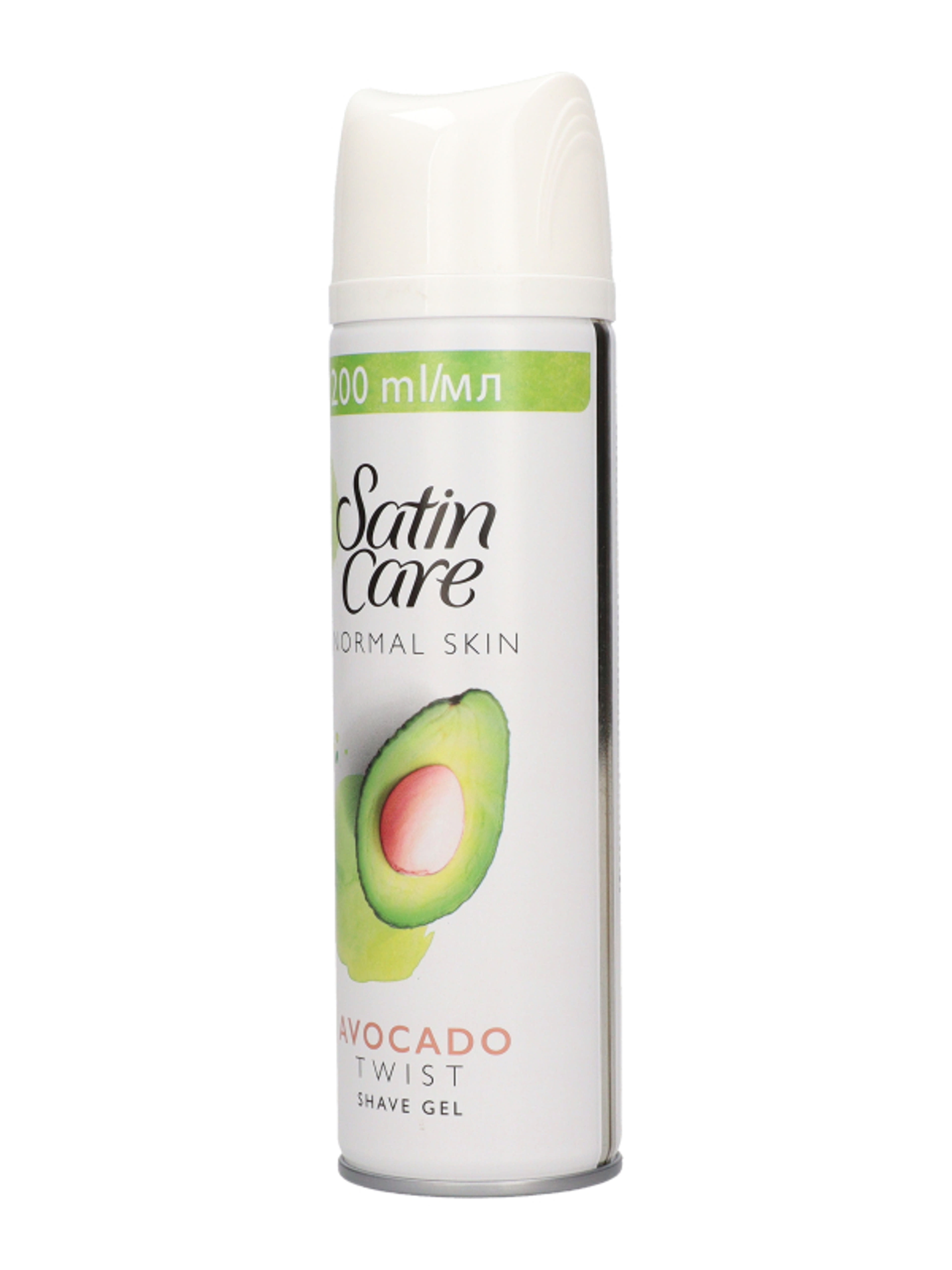 Gillette Satin Care Avocado Twist borotvazselé avokádó kivonattal - 200 ml-3