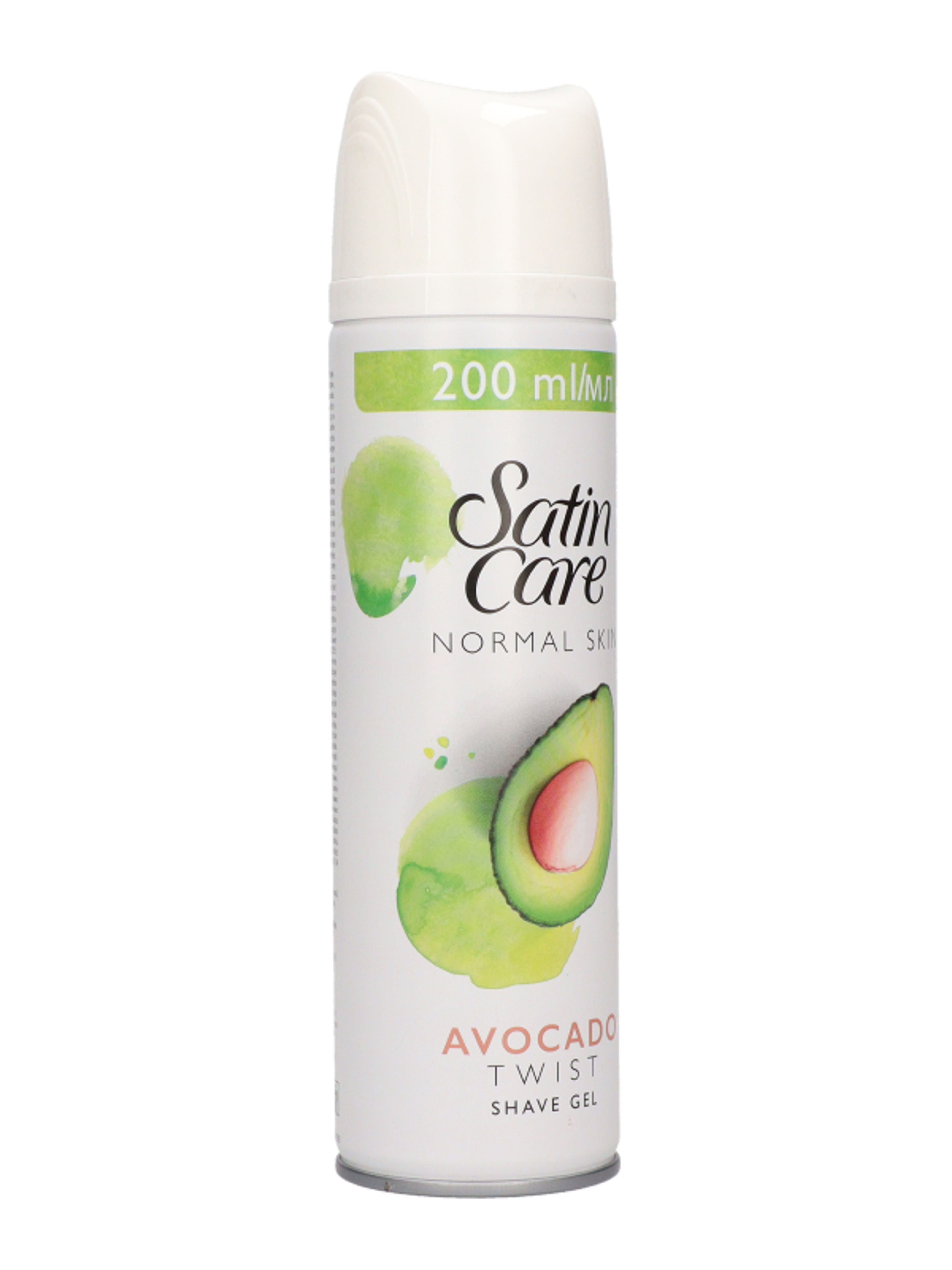 Gillette Satin Care Avocado Twist borotvazselé avokádó kivonattal - 200 ml-5
